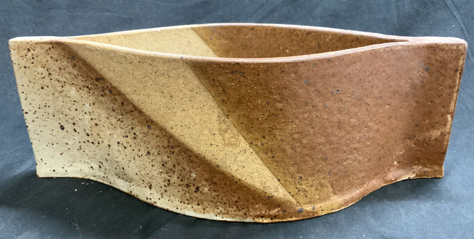 LORI THERIAULT Signed Ceramic Planter Vessel (1 of 7)