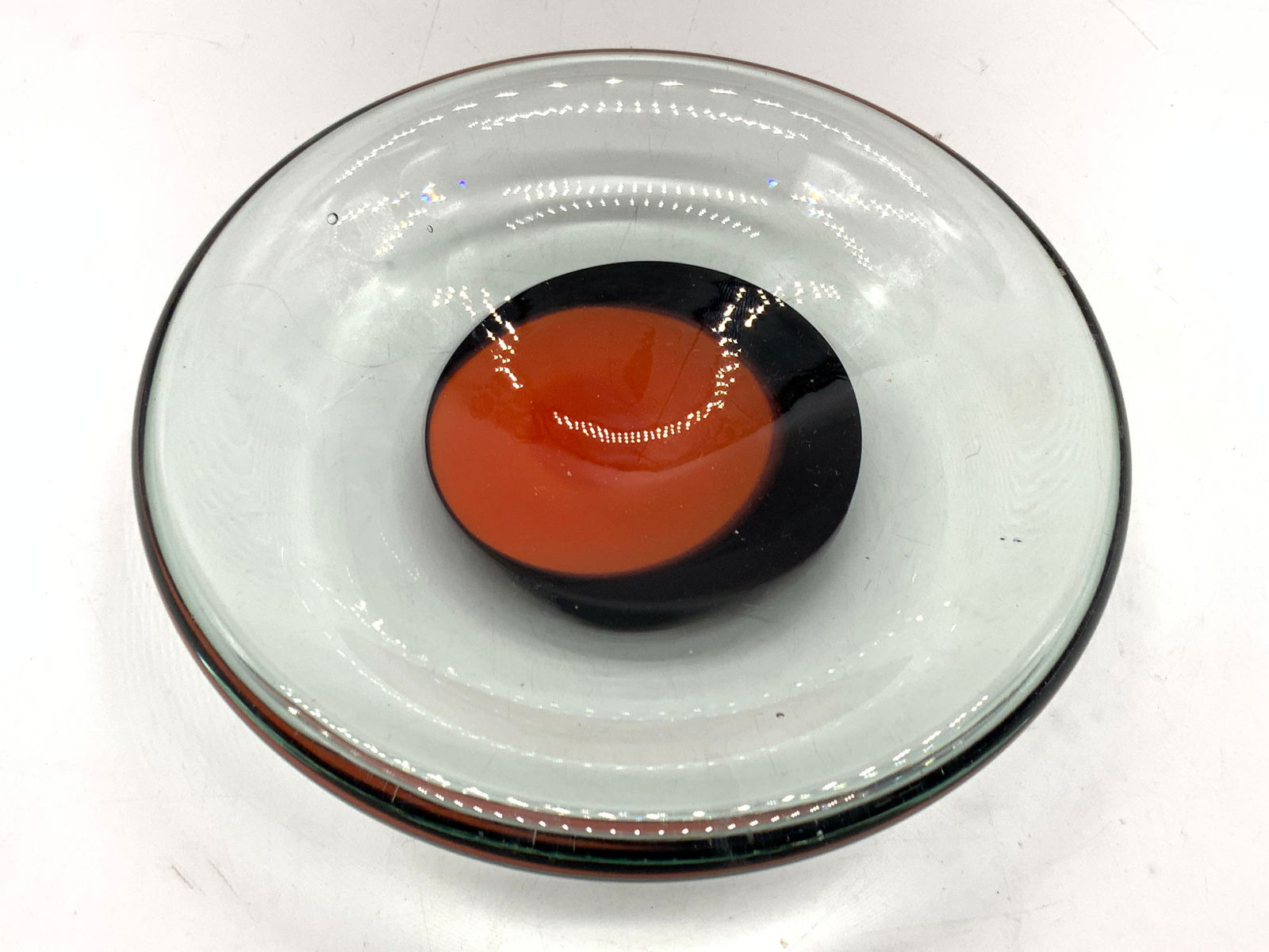 Weisbach Sgd Hand Made Art Glass Dish (1 of 6)