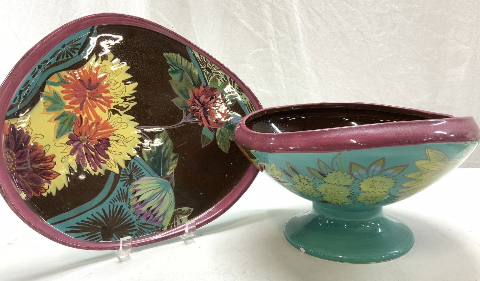 Tracy Porter VIVRE Centerpiece Bowl & Platter (1 of 7)
