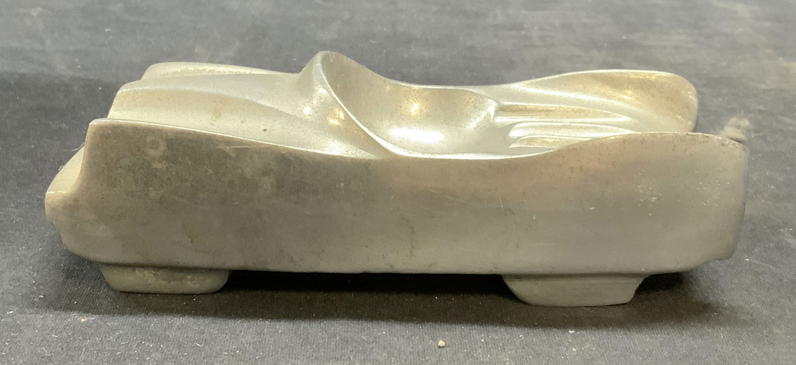 Vintage Cast Metal Car Figural Ashtray (1 of 6)