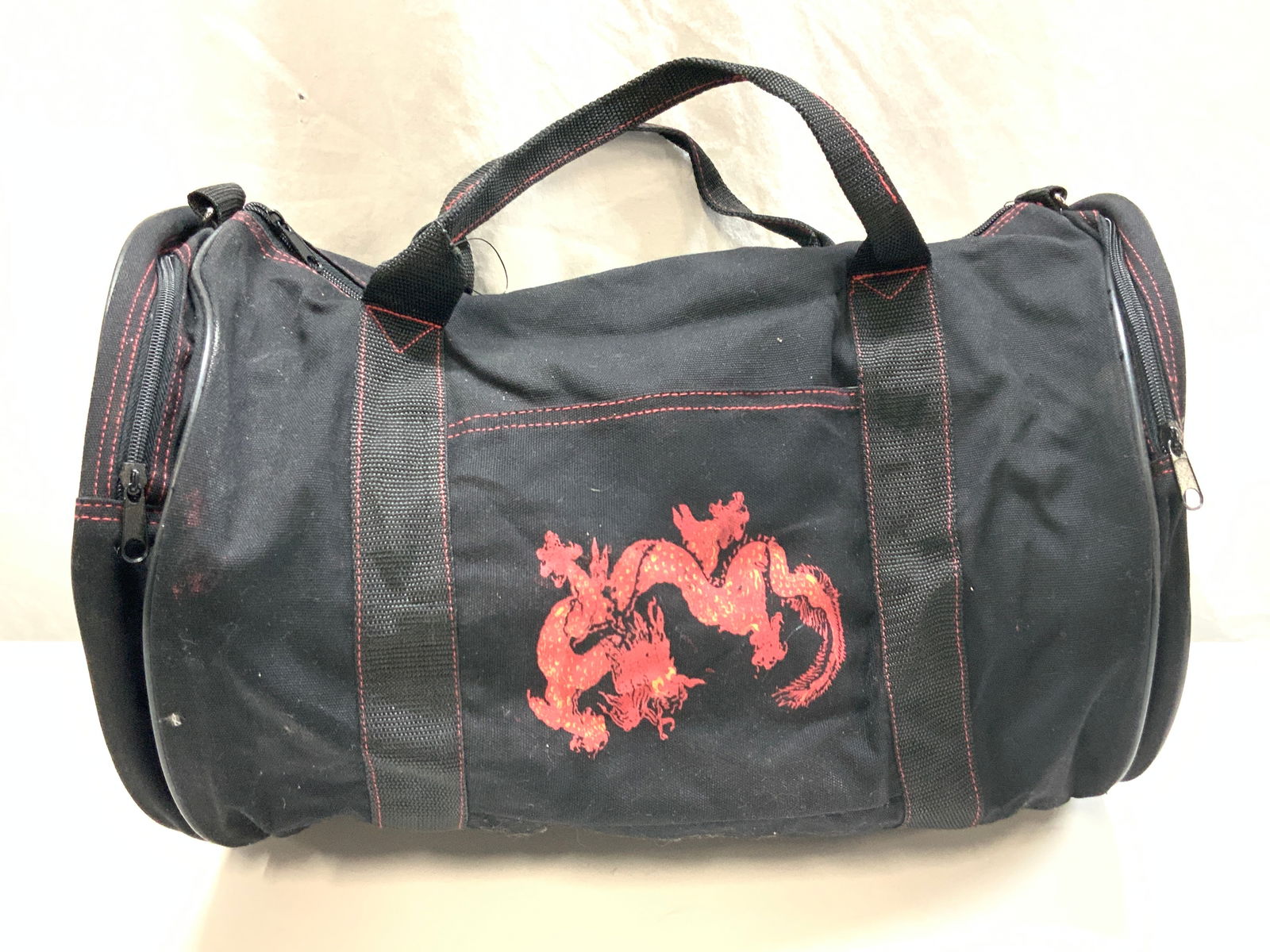 Dragon Decal Canvas Duffle Bag (1 of 8)