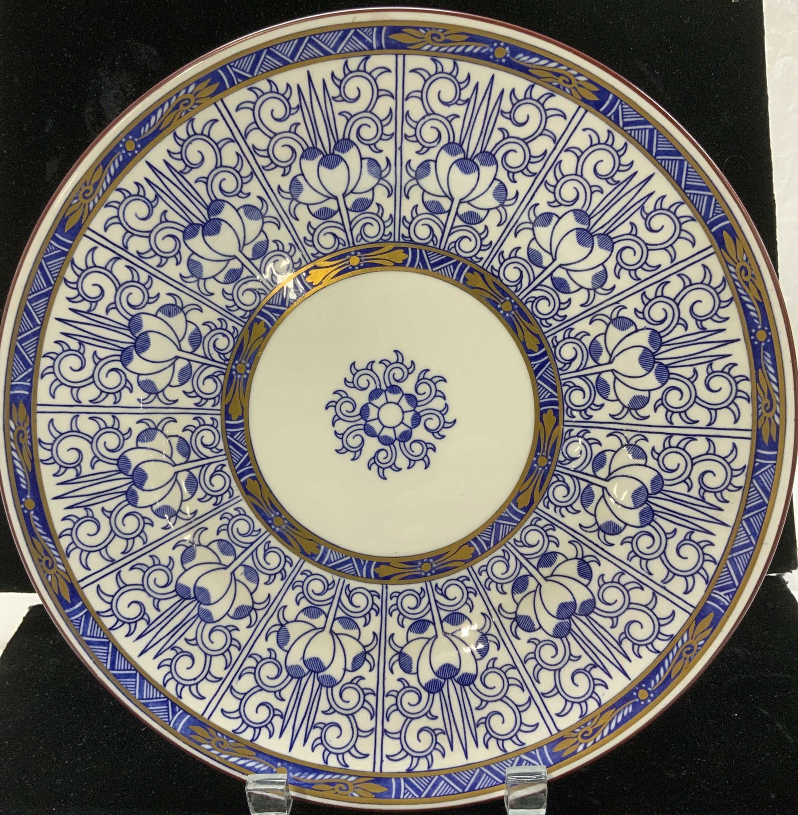 Royal Worcester George III Reproduction Porc Plate (1 of 6)