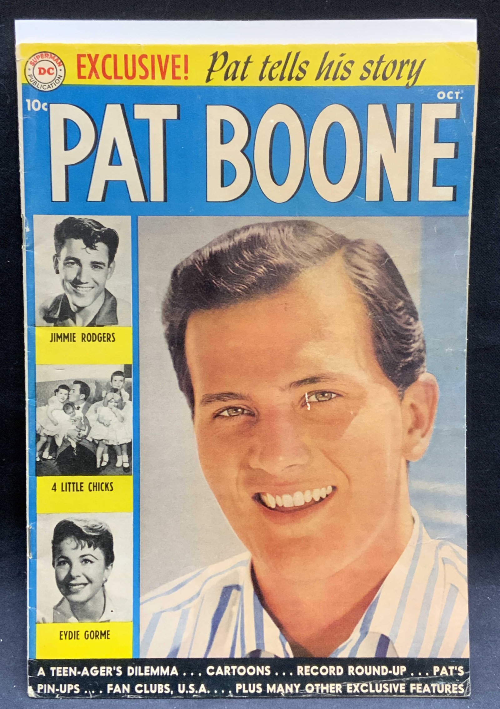 DC Comics Pat Boone #1 1959, illustrated (1 of 6)