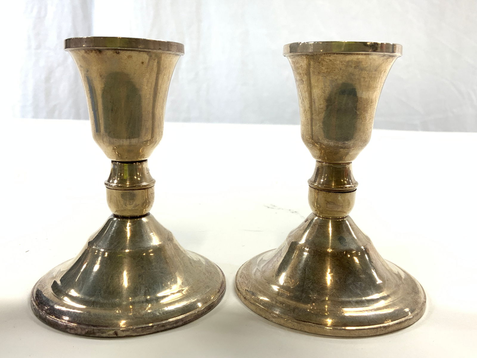 STERLING SILVER DUCHIN CREATION Pr Candlesticks (1 of 6)