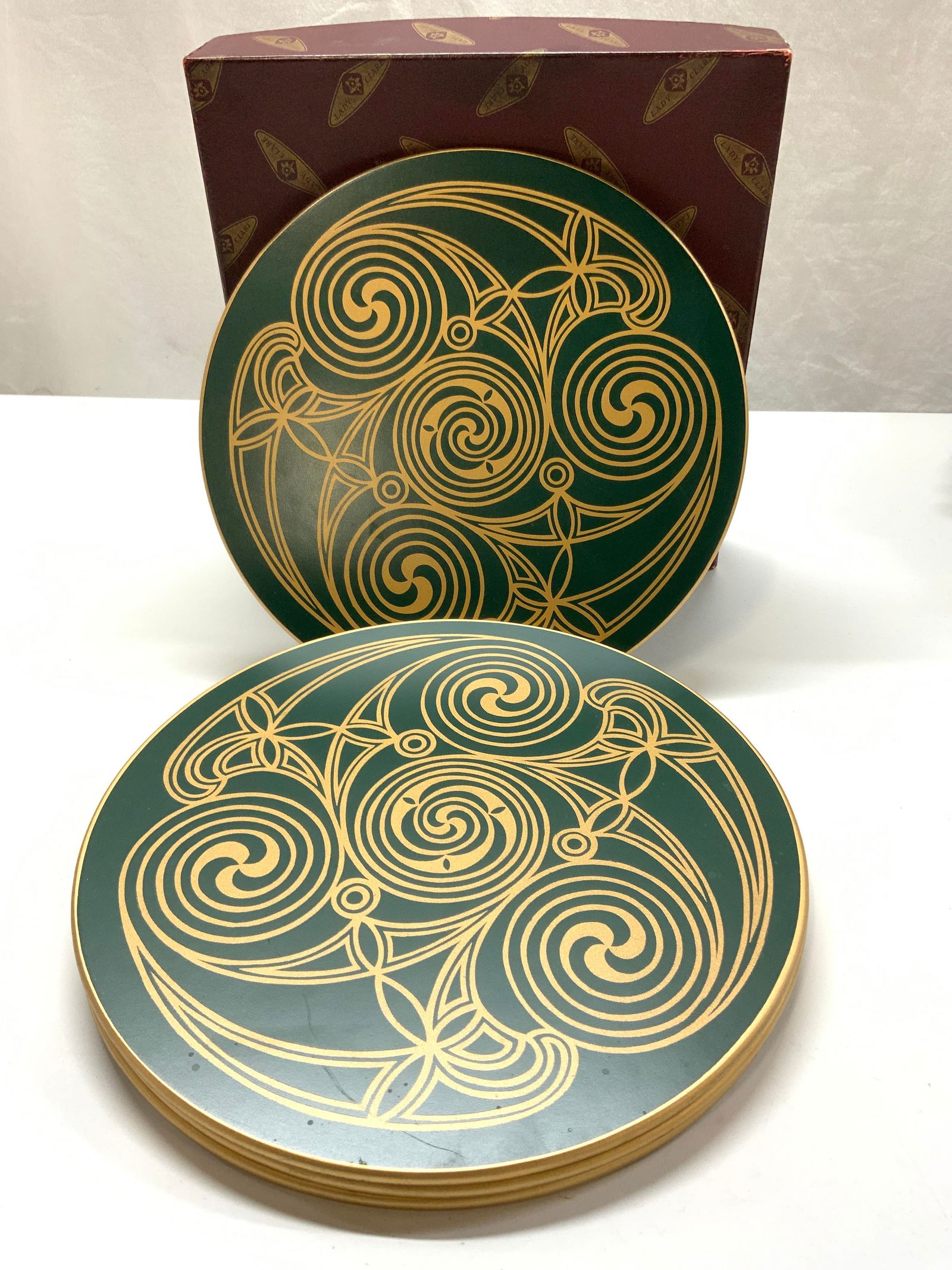 Lady Clare Drink Mats/Tablemat Set 4, Ireland (1 of 6)