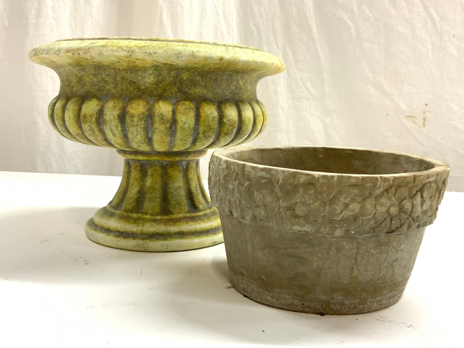 Lot 2 Vintage Ceramic Planters Vessels (1 of 7)