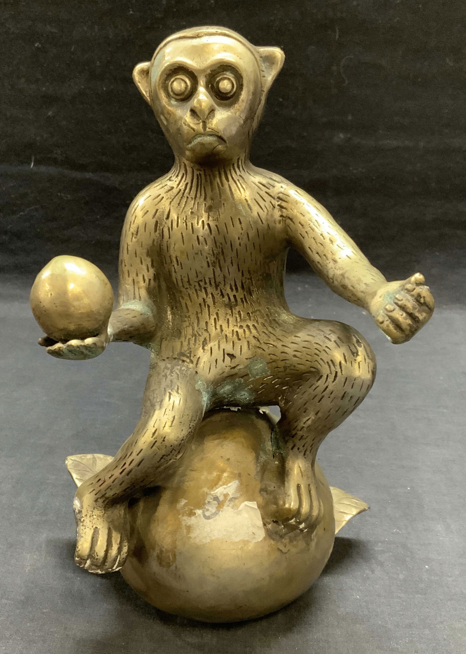 Vintage Silver Tone Monkey Figural (1 of 6)