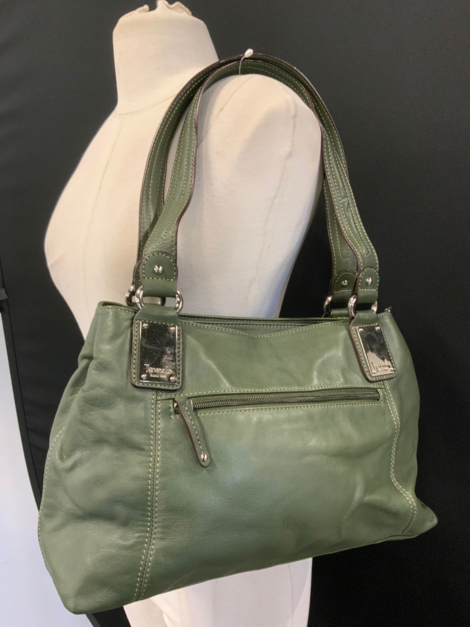 TIGANELLO Leather Pocketbook, NWOT (1 of 10)