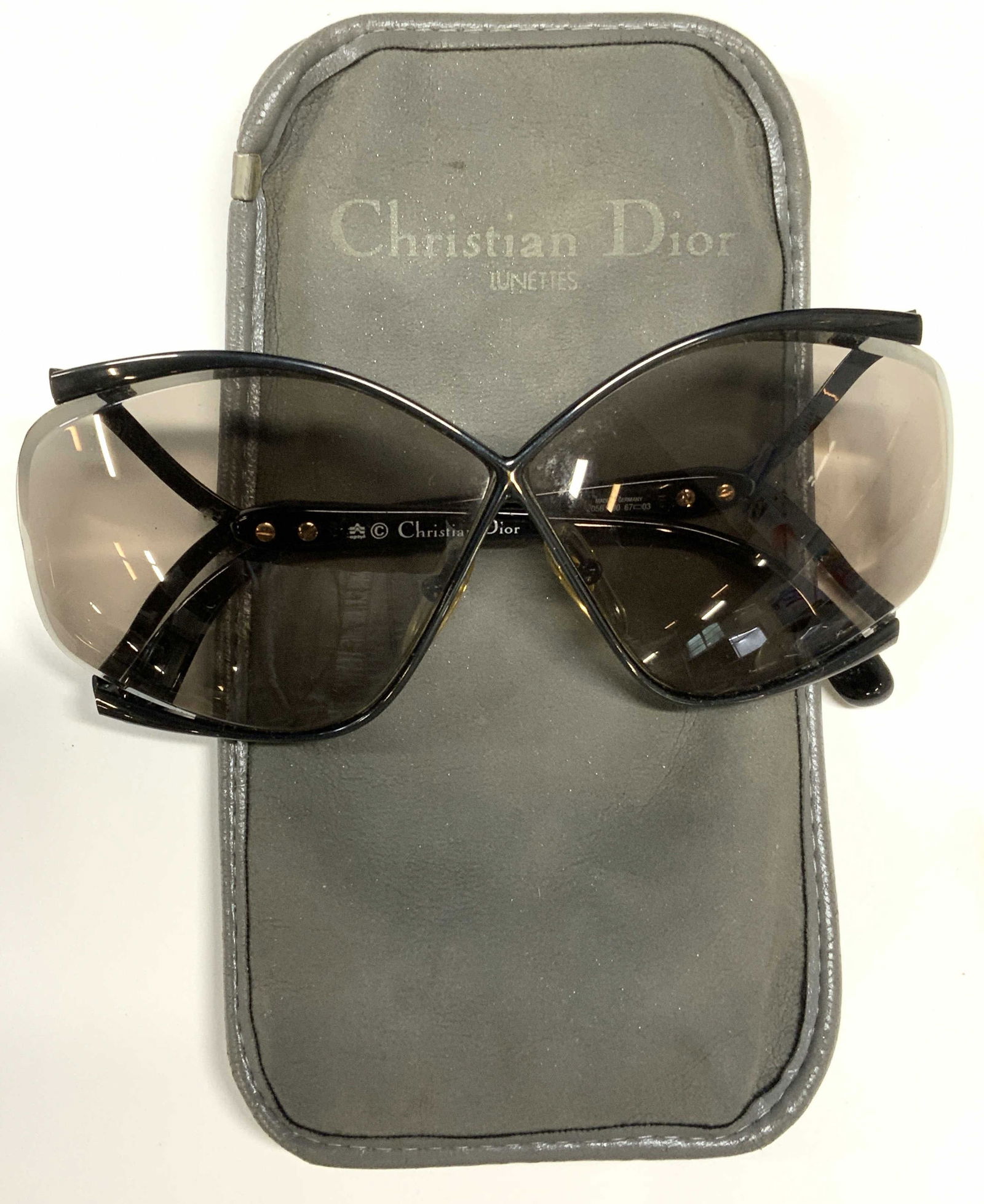 Christian Dior Grey XL Sunglasses - Prescription (1 of 7)