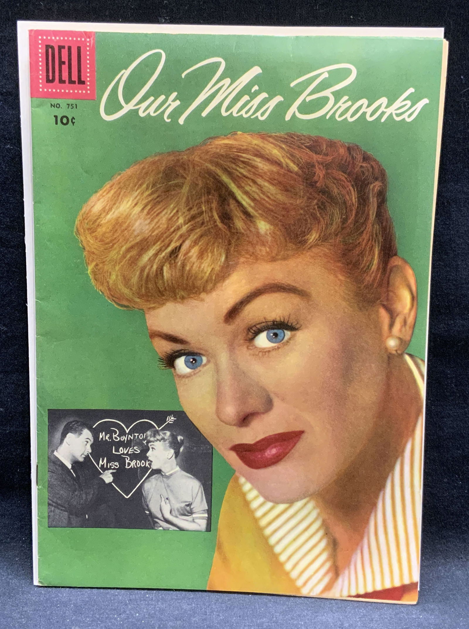 Dell Comics Our Miss Brooks #751 1956 (1 of 6)
