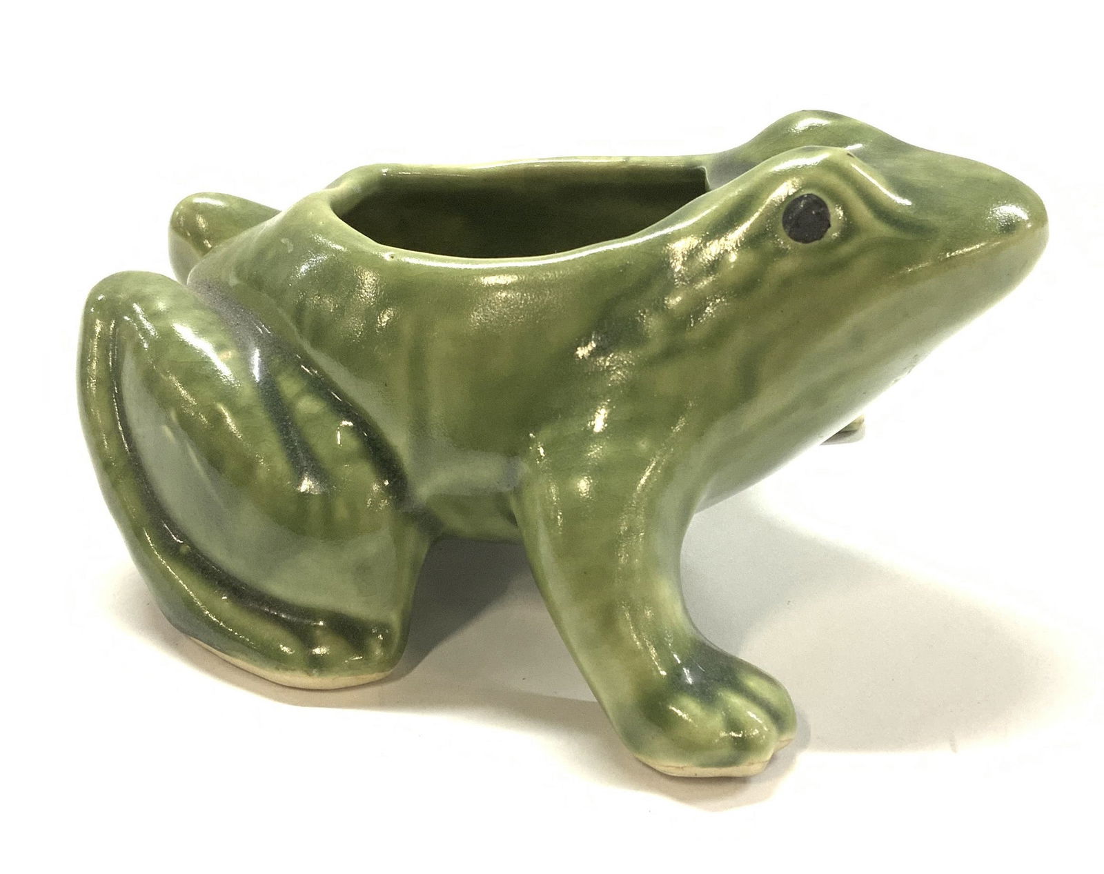 Ceramic Frog Figural Planter (1 of 6)
