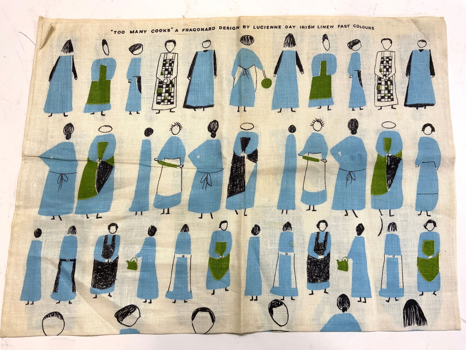 Fragonard by Lucienne Day MC Irish Linen Towel (1 of 8)