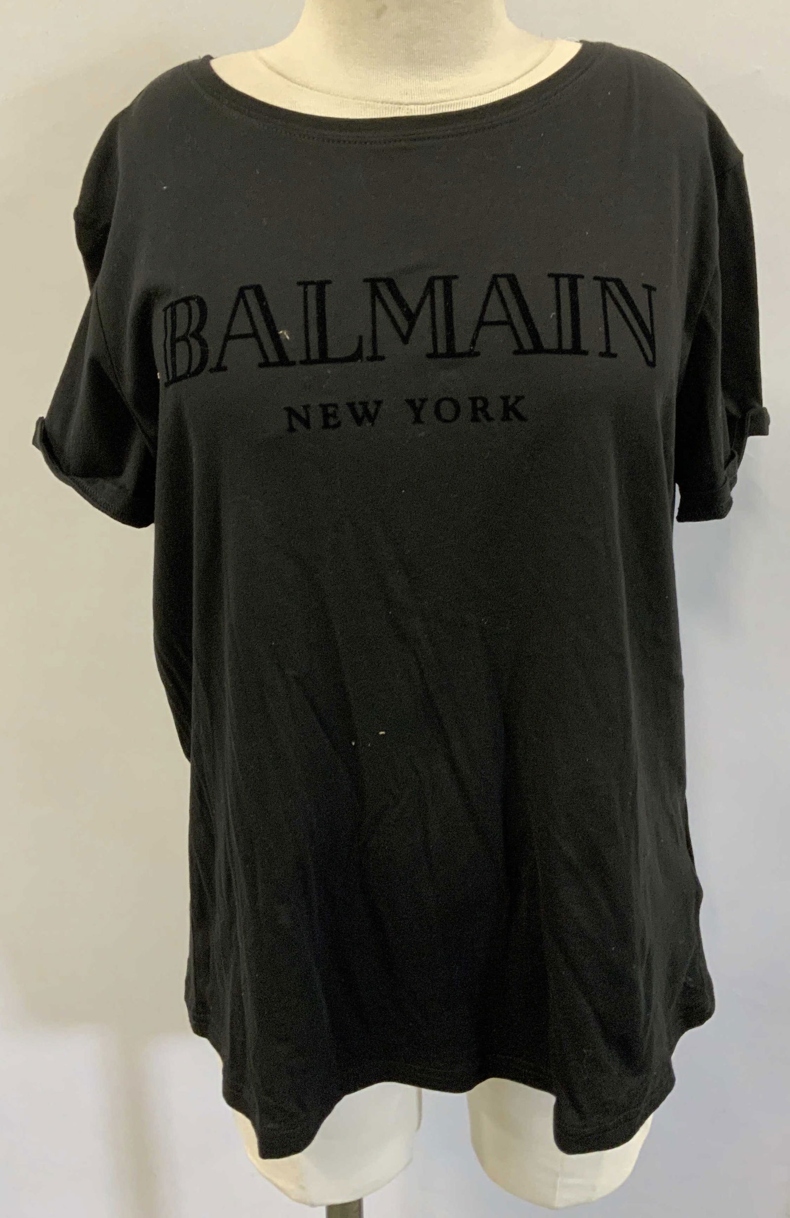 BALMAIN x H&M Black Cotton T Shirt NWT (1 of 6)
