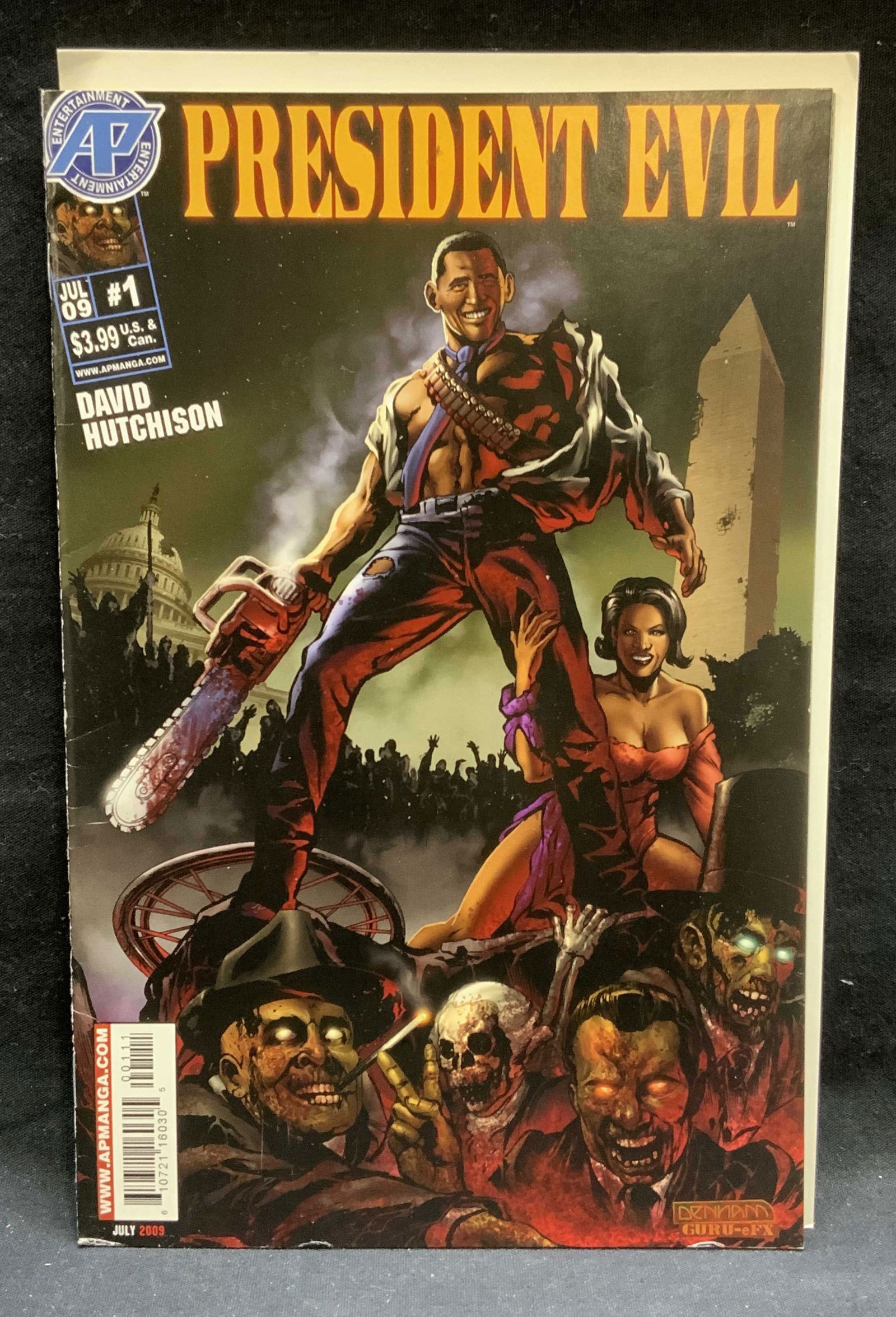AP Entertainment President Evil #1 Comic 2009 (1 of 6)