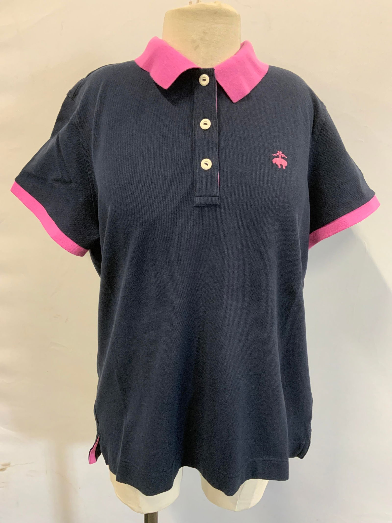 Brooks Brothers Cotton Navy Polo Shirt (1 of 7)