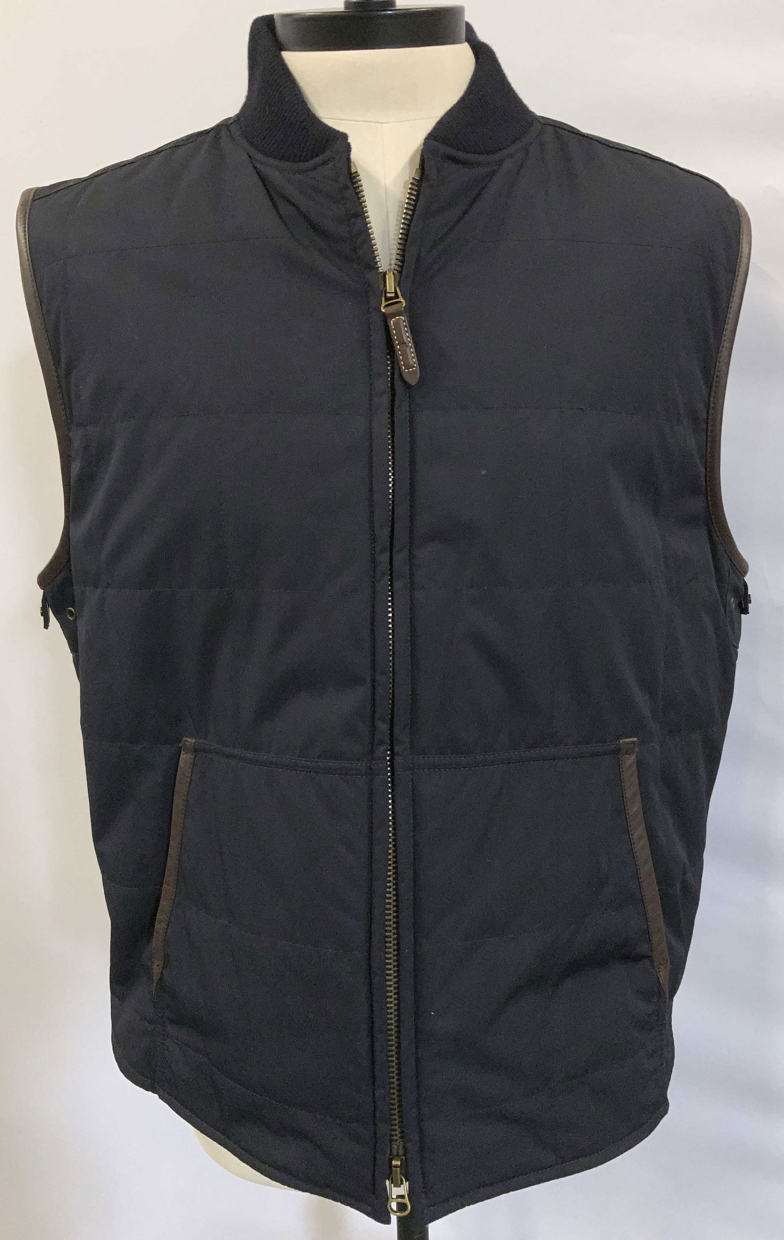 Polo Ralph Lauren Navy Cotton Vest, Mens (1 of 6)