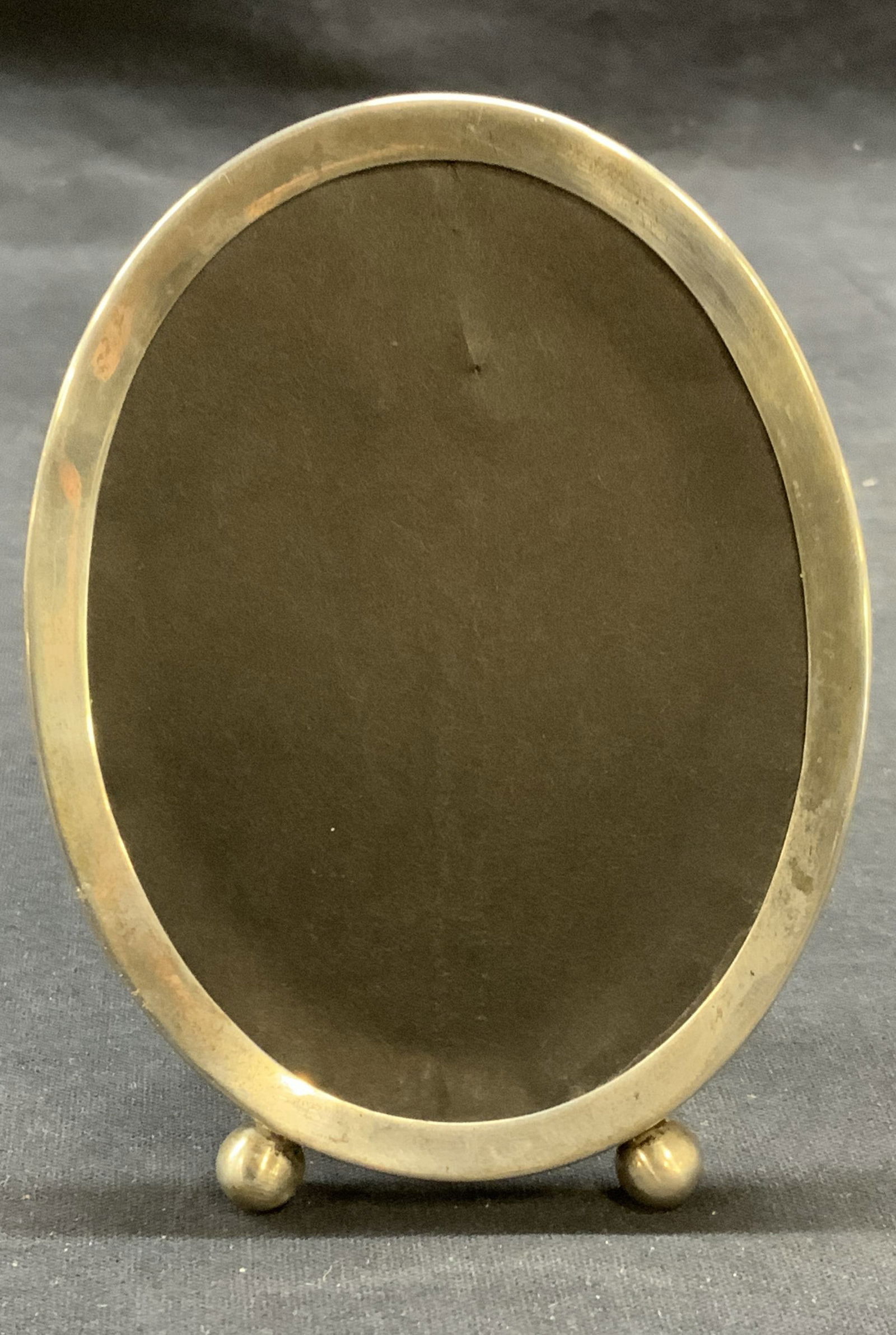 Vintage Sterling Silver Oval Picture Frame (1 of 6)