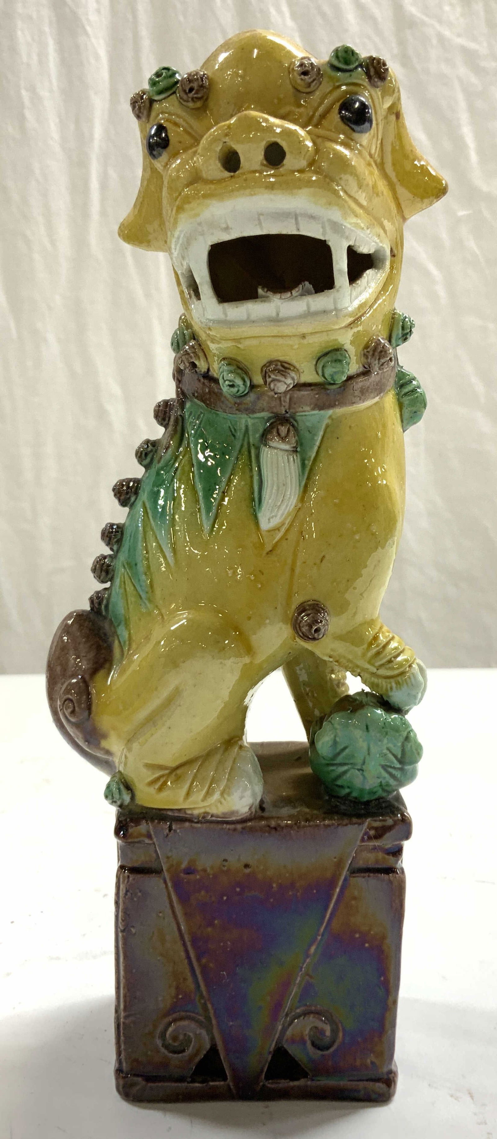 Vintage Asian Ceramic Foo Dog Figural (1 of 8)