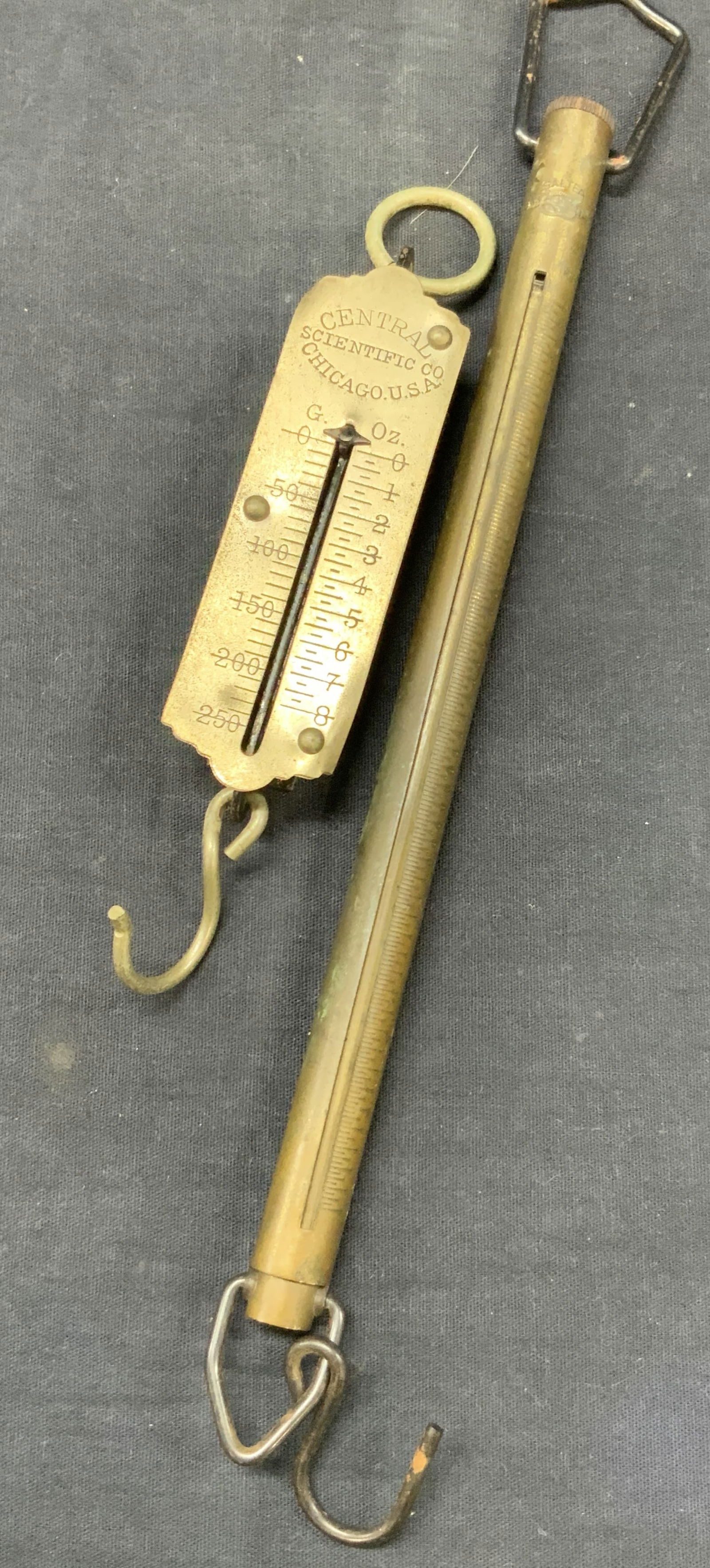2 Salter & Central Scientific Metal Hook Scales (1 of 8)