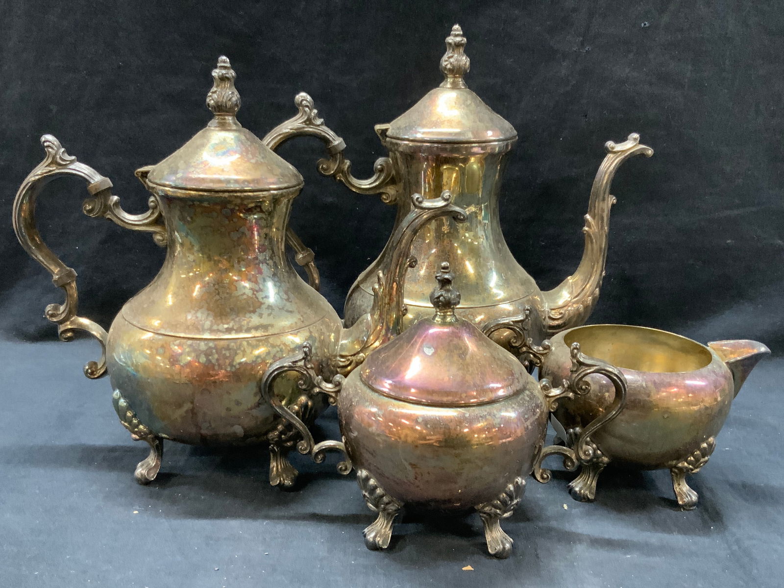 Lot 4 F.B. Rogers Silver Plate Kitchen Ware (1 of 10)