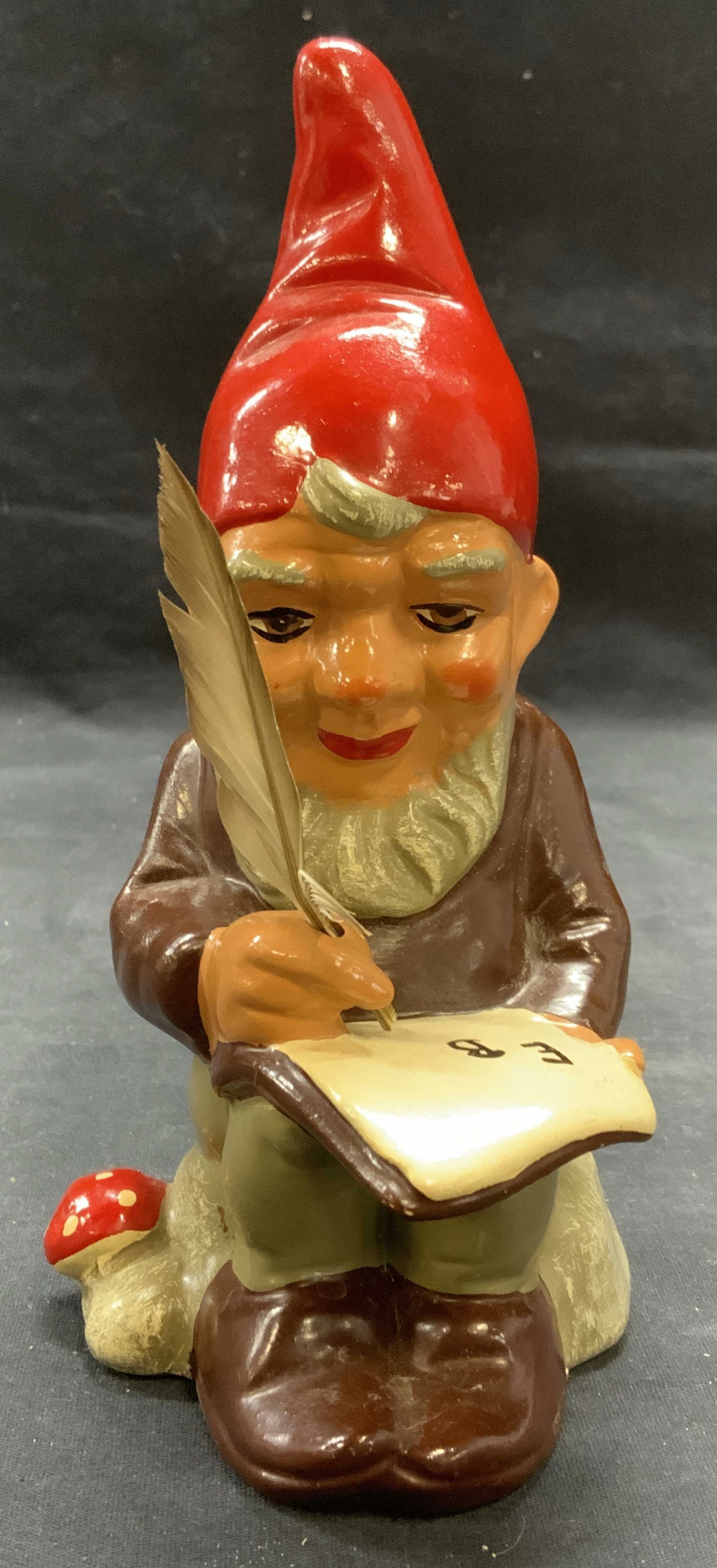 Vintage Ceramic Gnome Figural, W Germany (1 of 6)