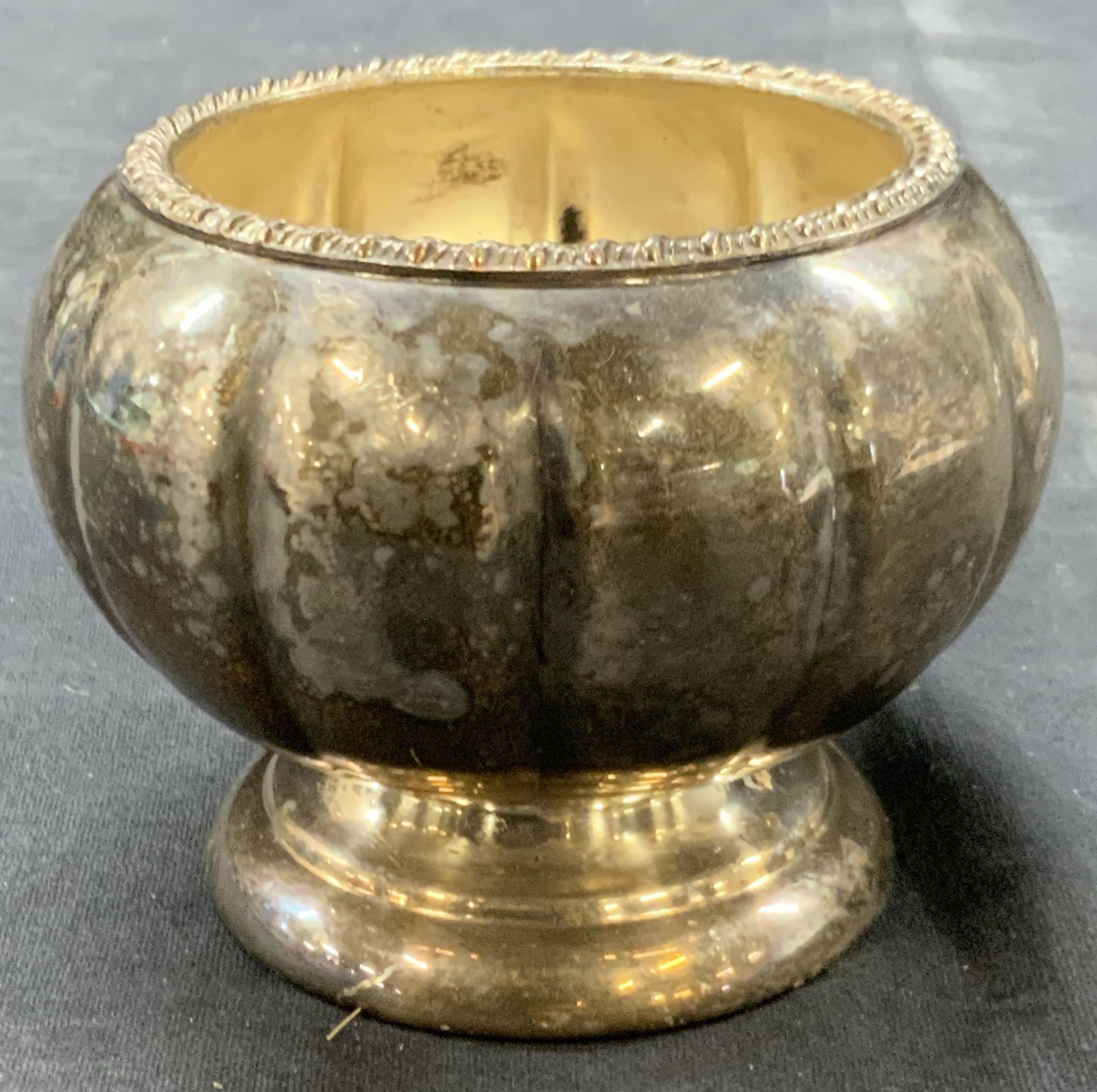 Vtg English Silver Co. Plated Vessel (1 of 6)