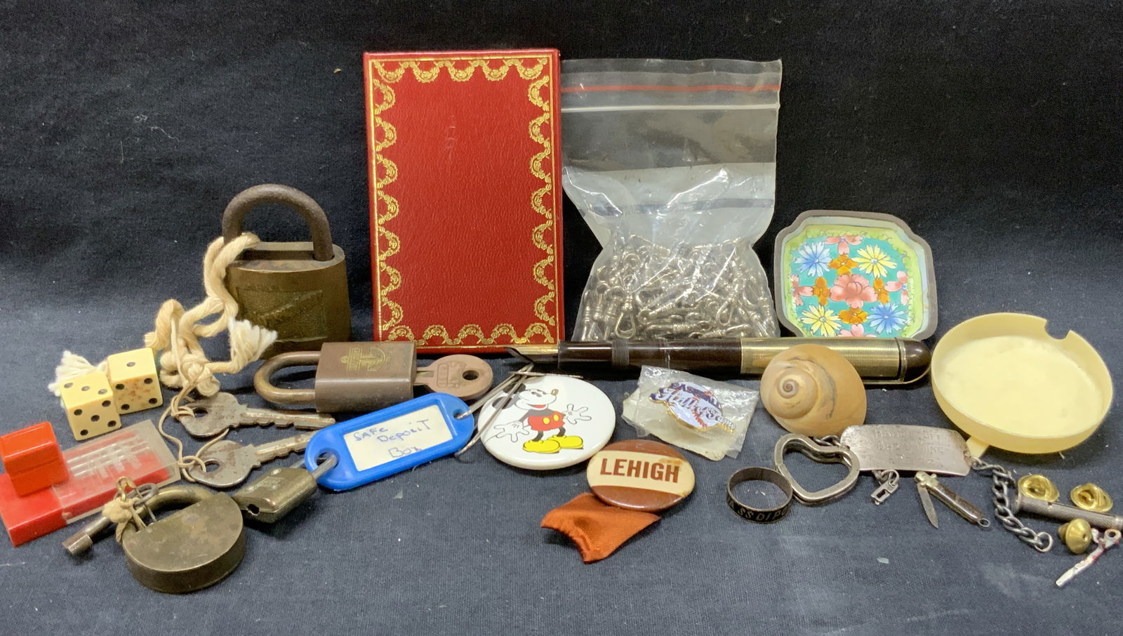 Lot 20+ Sterling Silver & Metal Vtg Accessories (1 of 18)