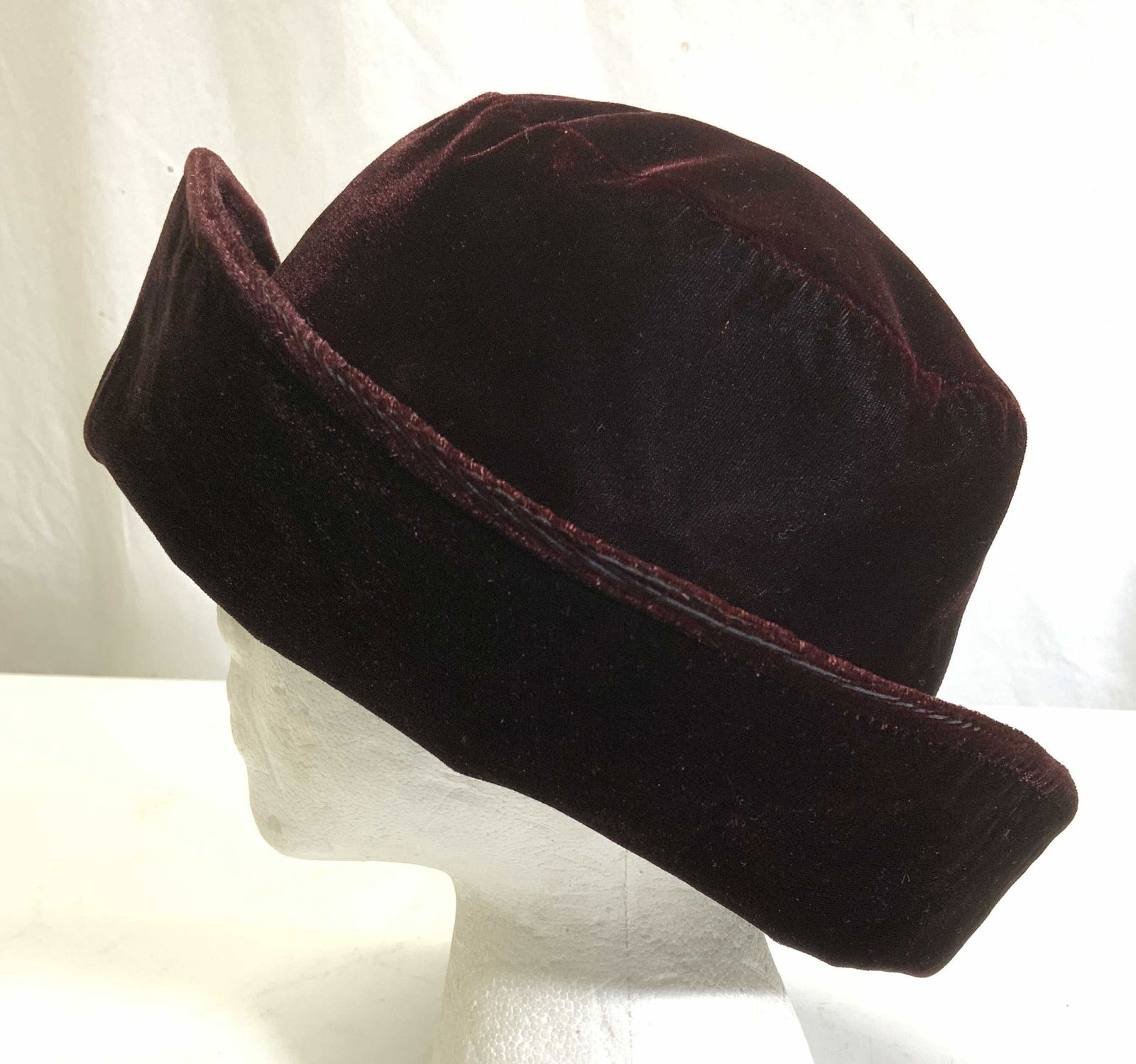 Boho Iridescent Velour Hat (1 of 7)