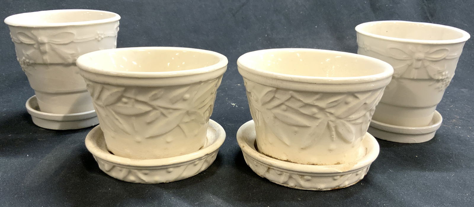 Lot 4 Porcelain Planters MCCOY & More (1 of 6)