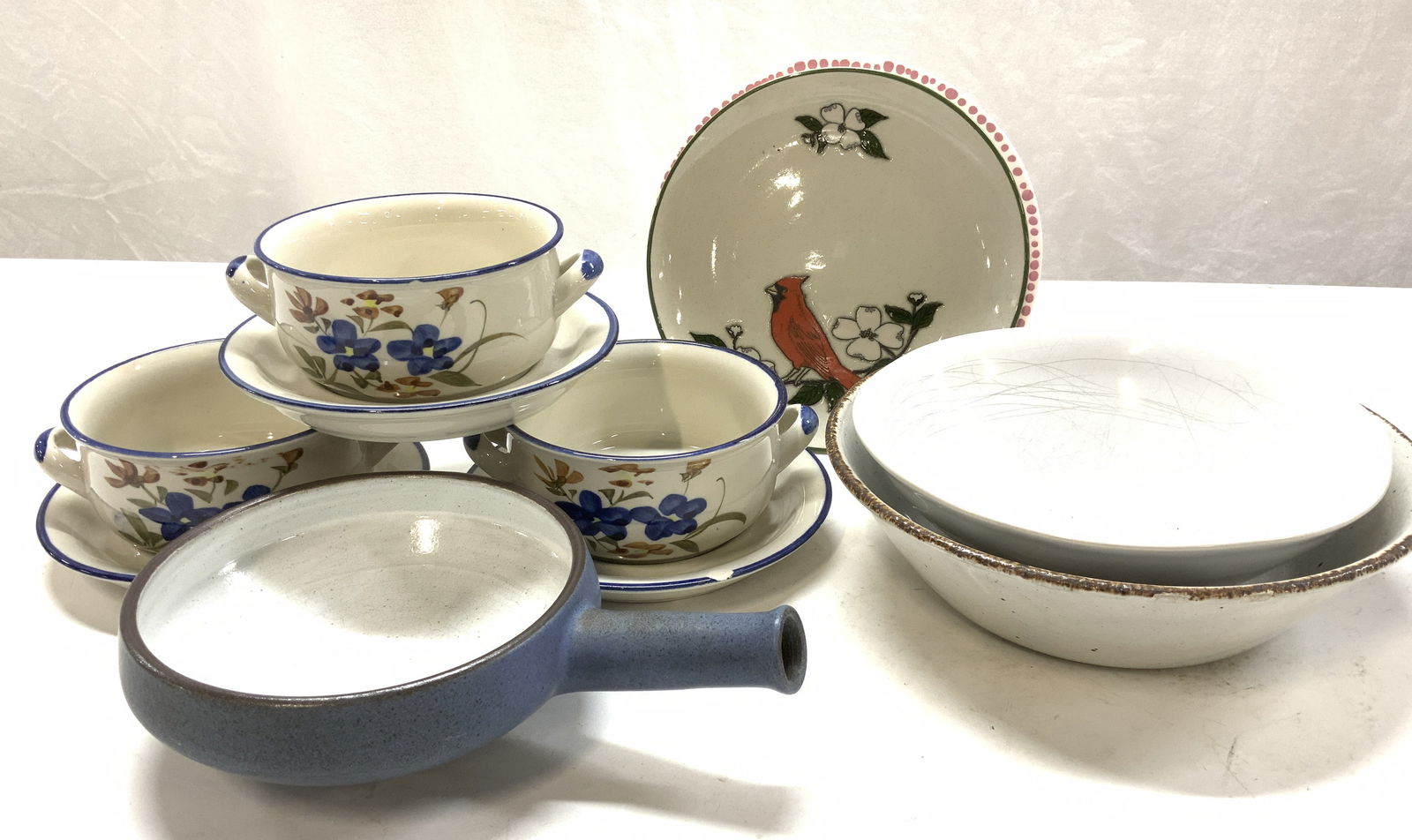 Group 11 Vtg Stoneware and Porcelain Tableware (1 of 9)