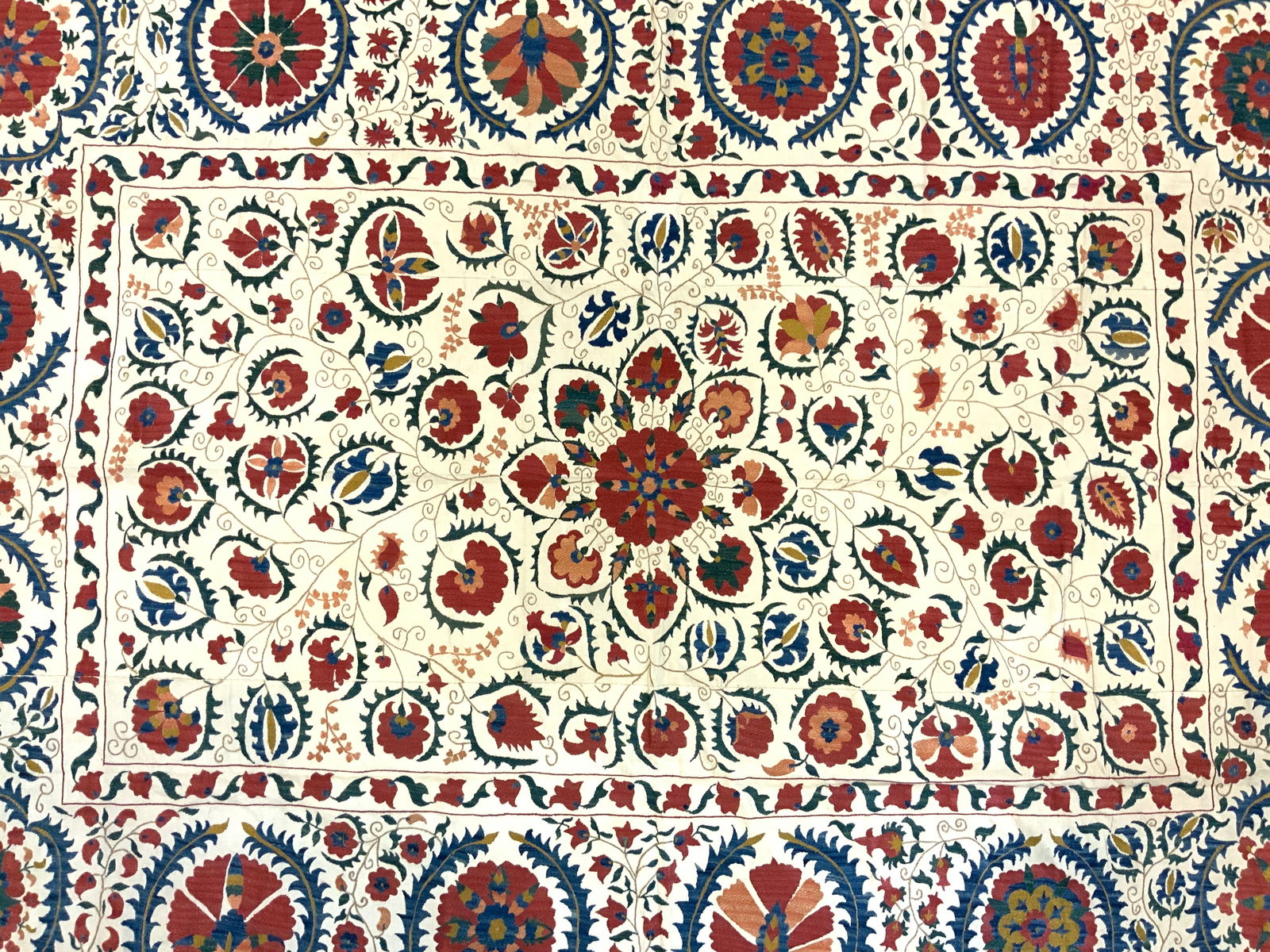 SUZANI Middle Eastern Embroidery Textile (1 of 9)