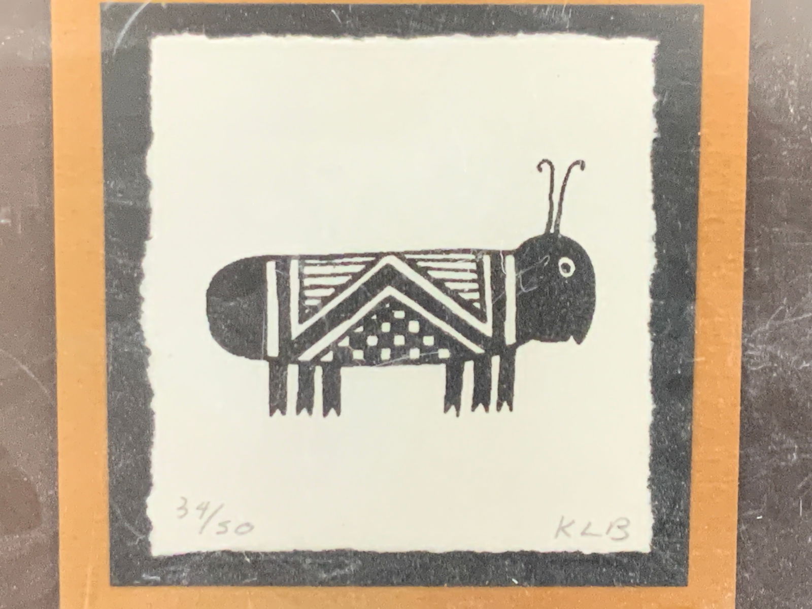 KBL Signed Bug Lithograph (1 of 7)