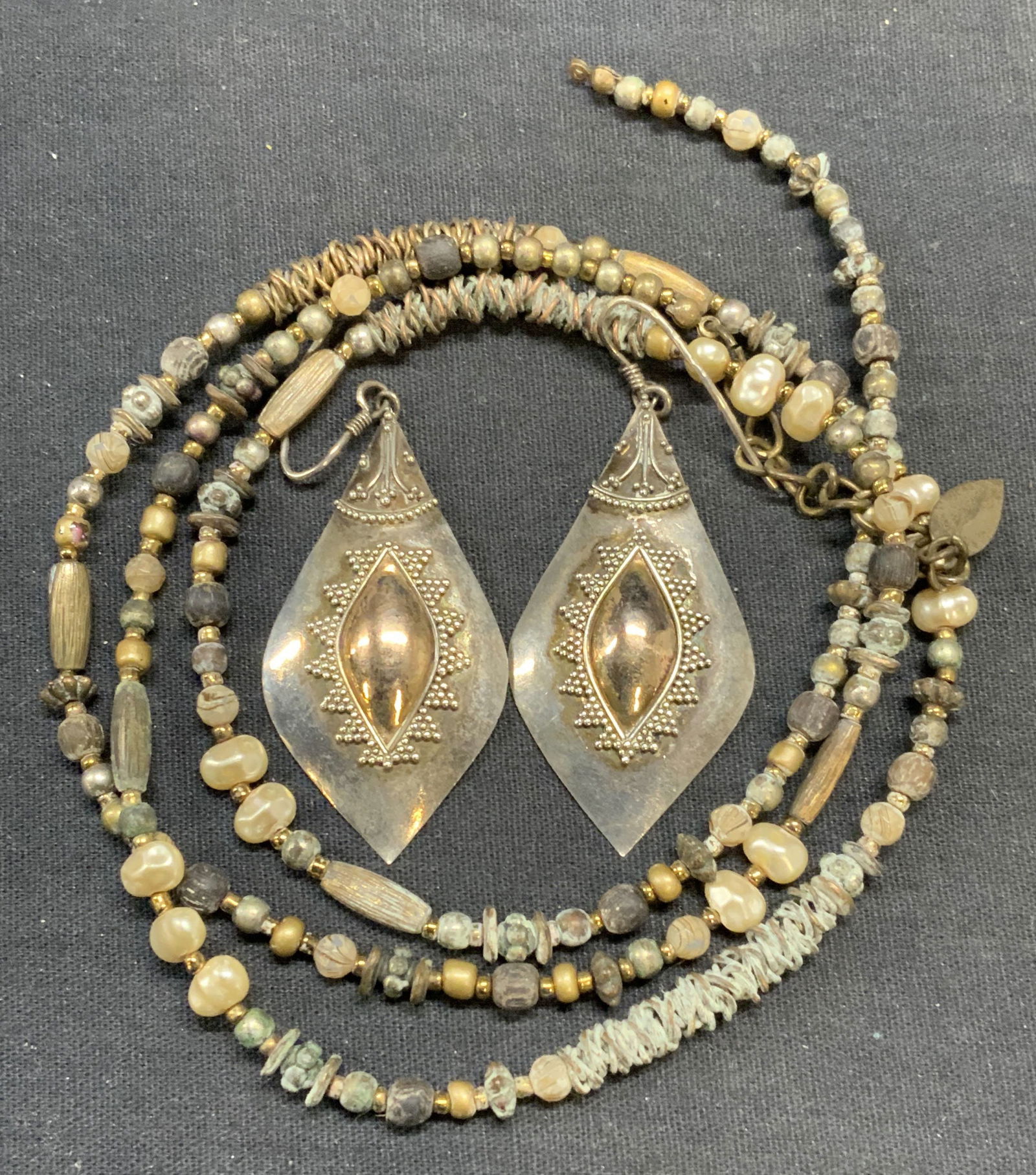 2 Coldwater Creek Necklace, Sterling Silver Earrings (1 of 7)