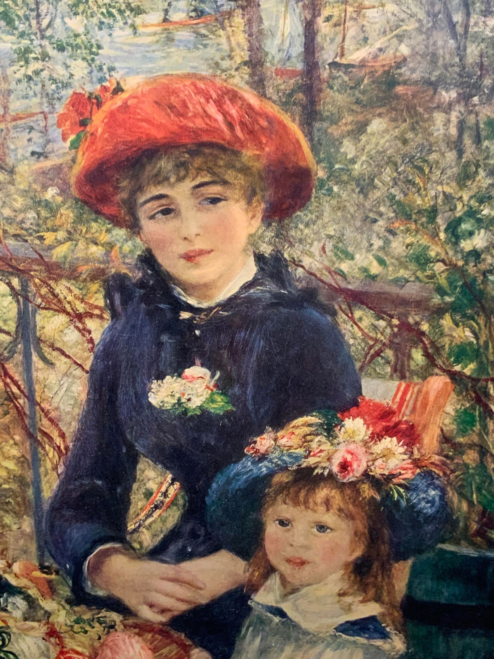 Two Sisters On The Terrace Lithograph (1 of 9)