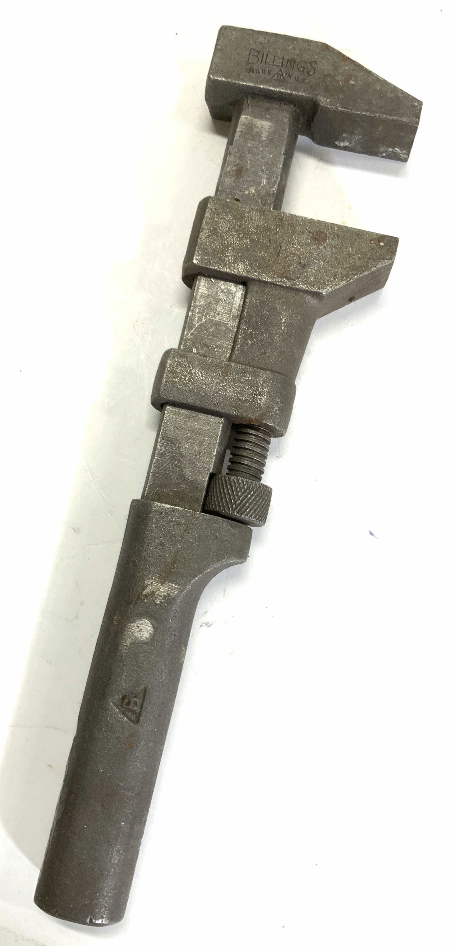 Billings USA Large Steel Pipe Wrench (1 of 7)