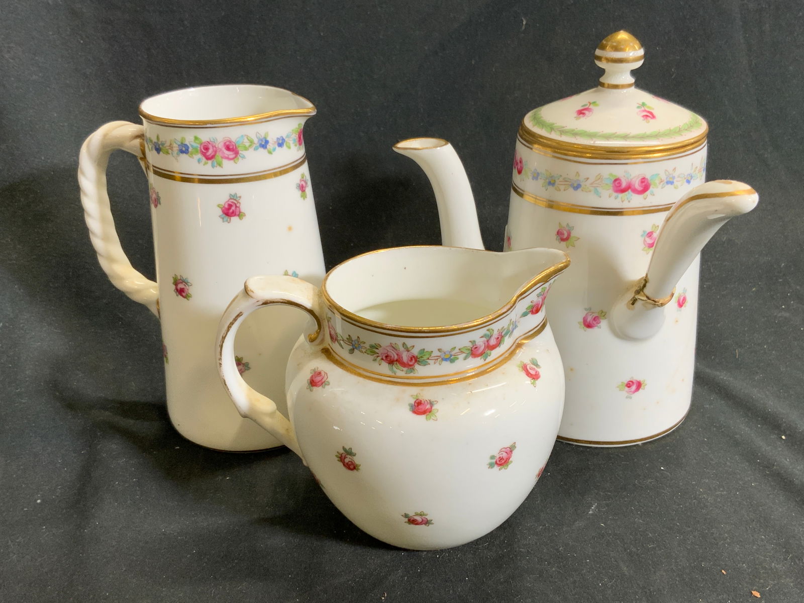 COULDON ENGLAND Lot 3 Vntg Porcelainware (1 of 6)