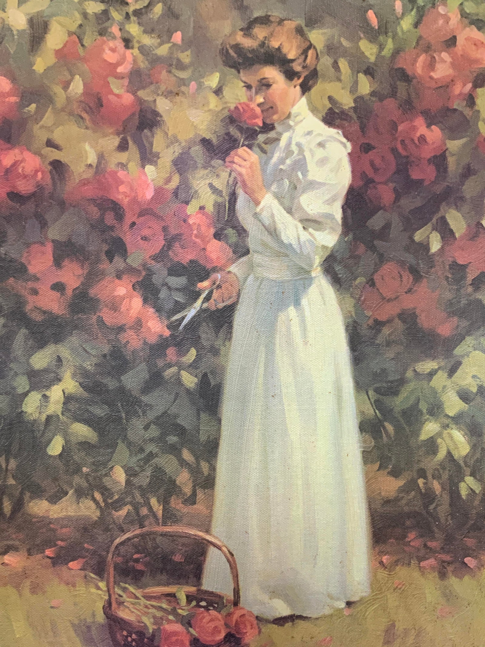Tom Browning The Rose Garden Litho (1 of 9)