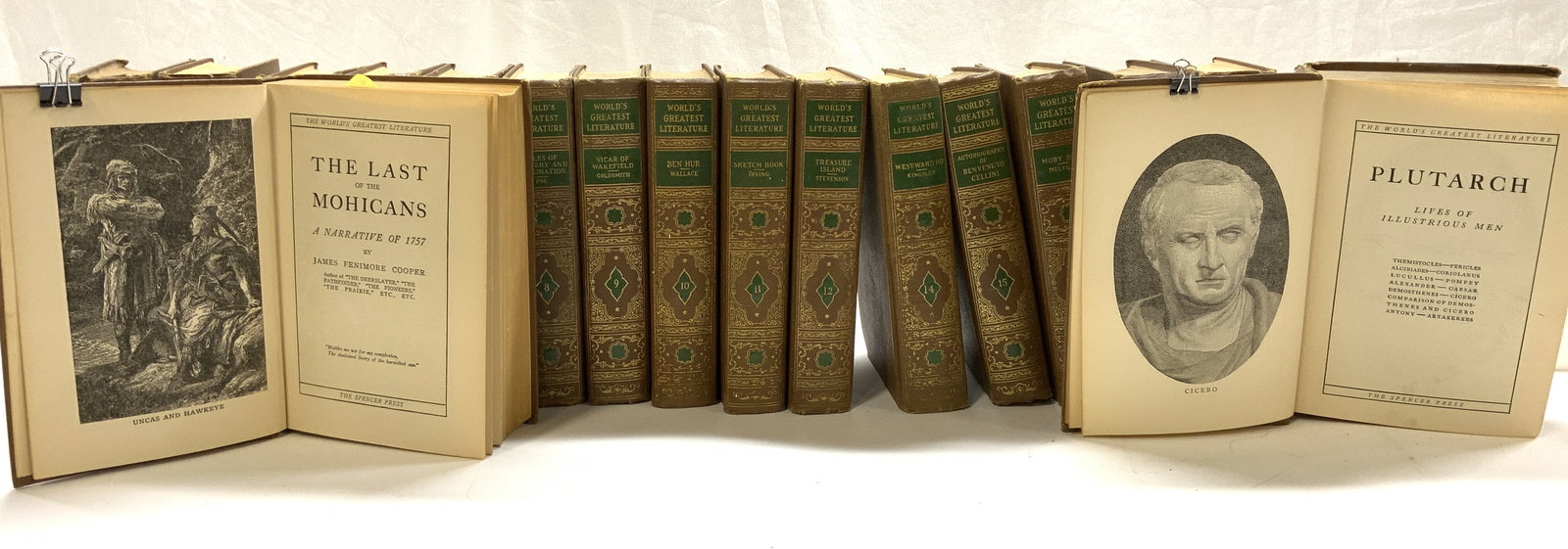 Worlds Greatest Literature 17 Vol Illustrated 1936 (1 of 14)