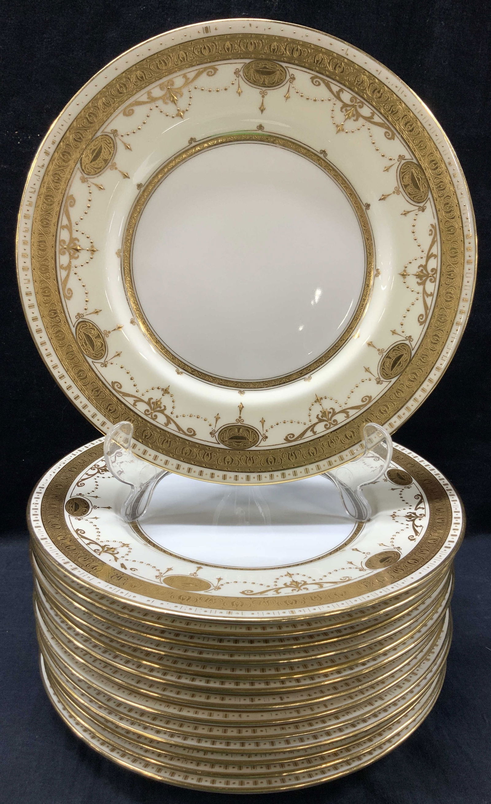 Set 14 Antique Mintons Dishes Tatman Chicago ENGLAND (1 of 11)