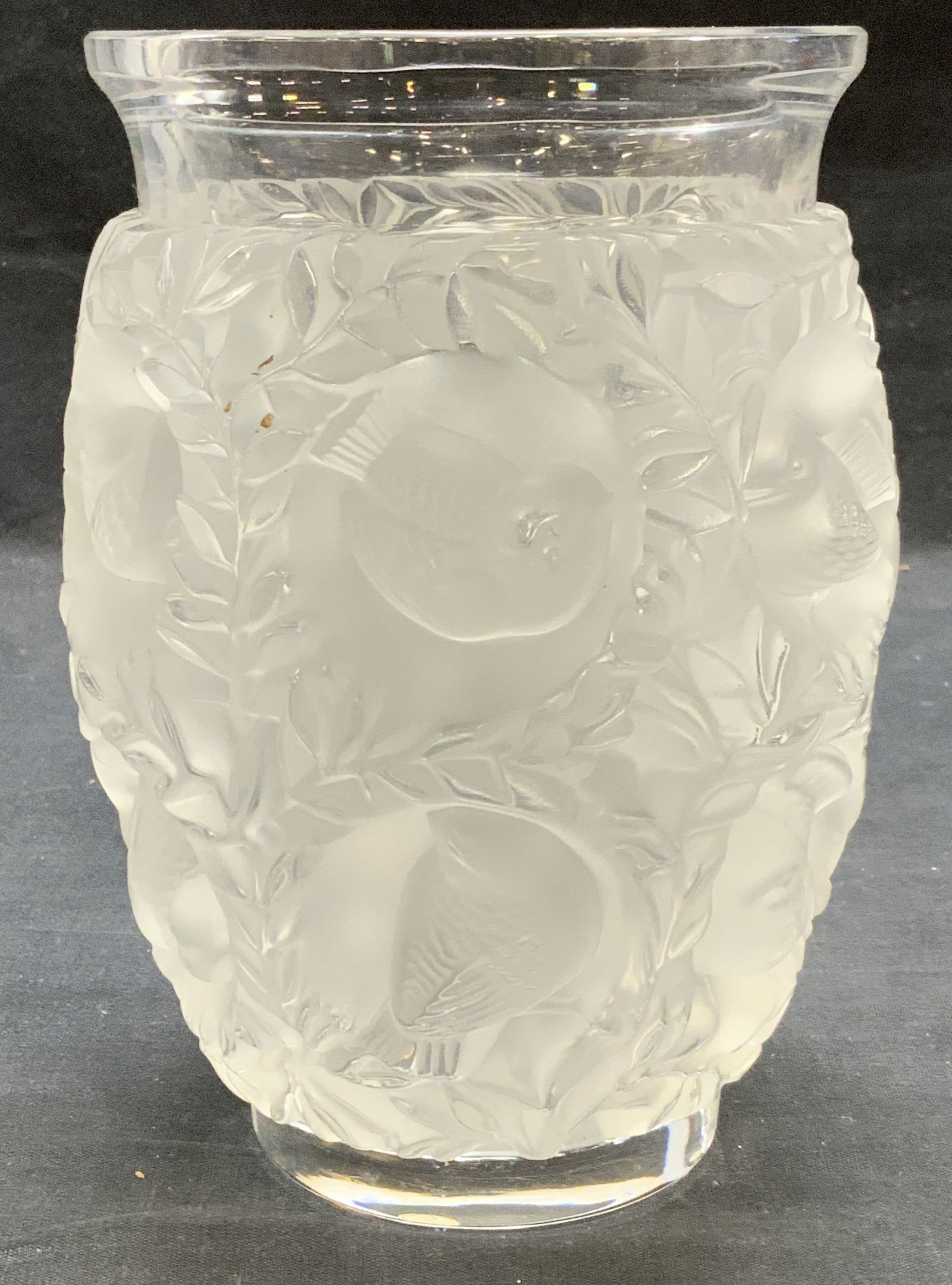 Lalique Crystal Bagatelle Bird Vase, France (1 of 6)