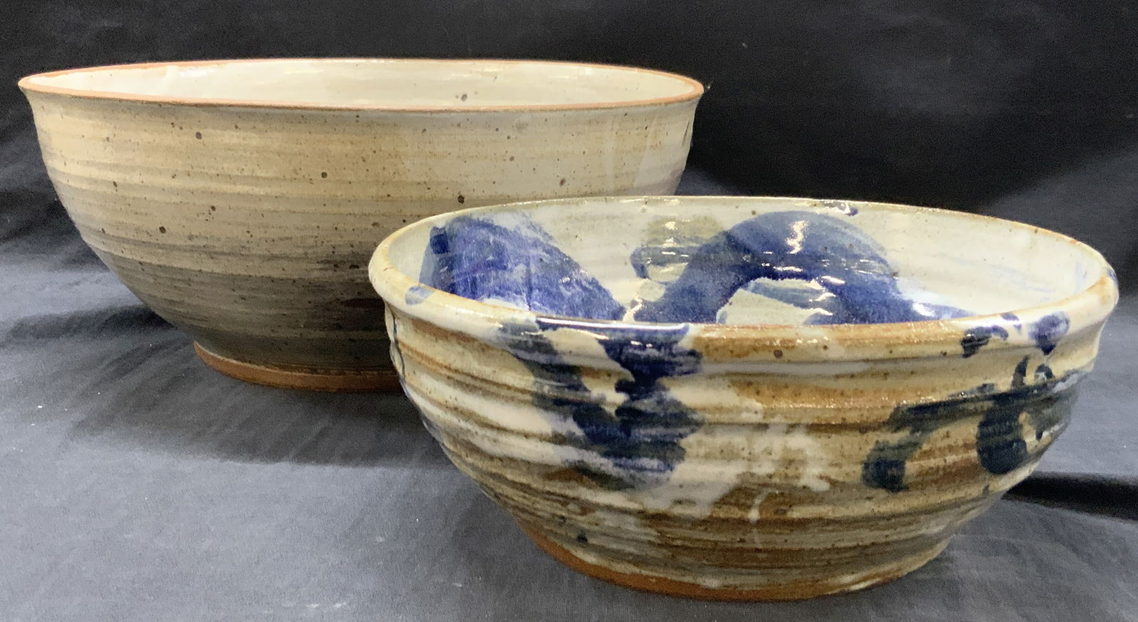 Lot 2 Artisan Crafted Ceramic Bowls (1 of 9)