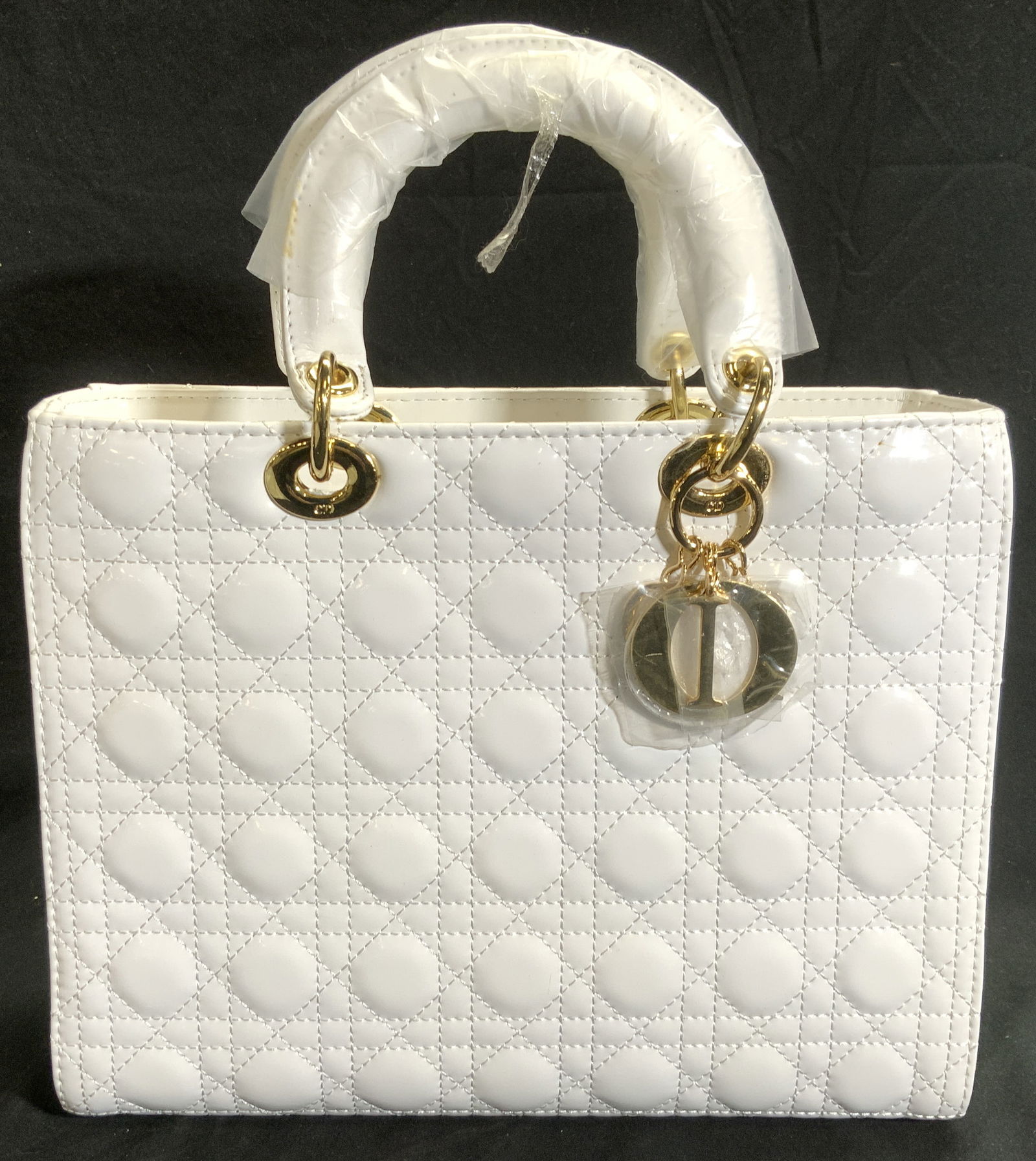 Christian Dior Lady Dior Lambskin Handbag, New (1 of 15)