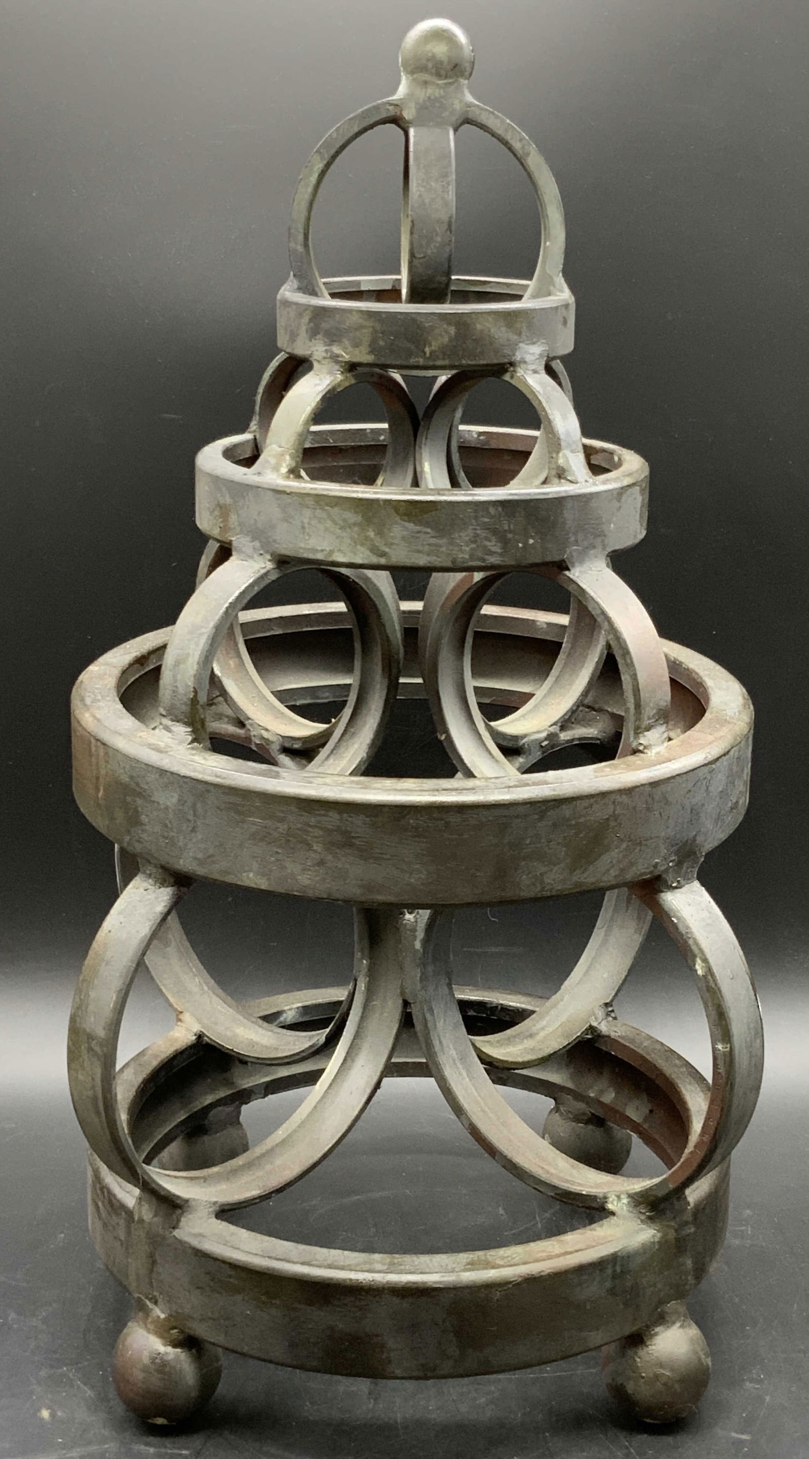 Vintage Iron Geometric Sculpture (1 of 12)