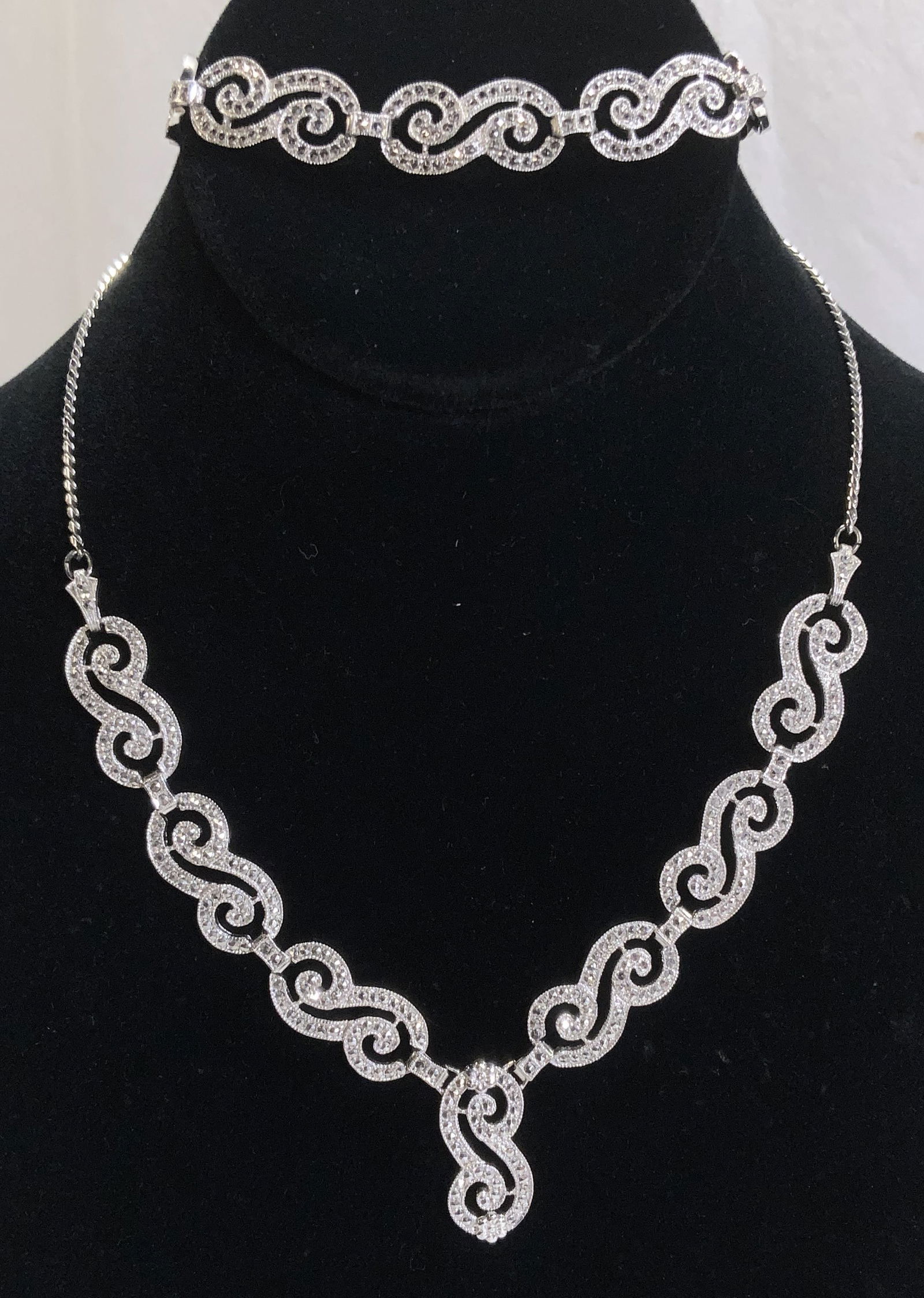 2 J Brandt Sterling Silver Bracelet & Necklace Set (1 of 8)