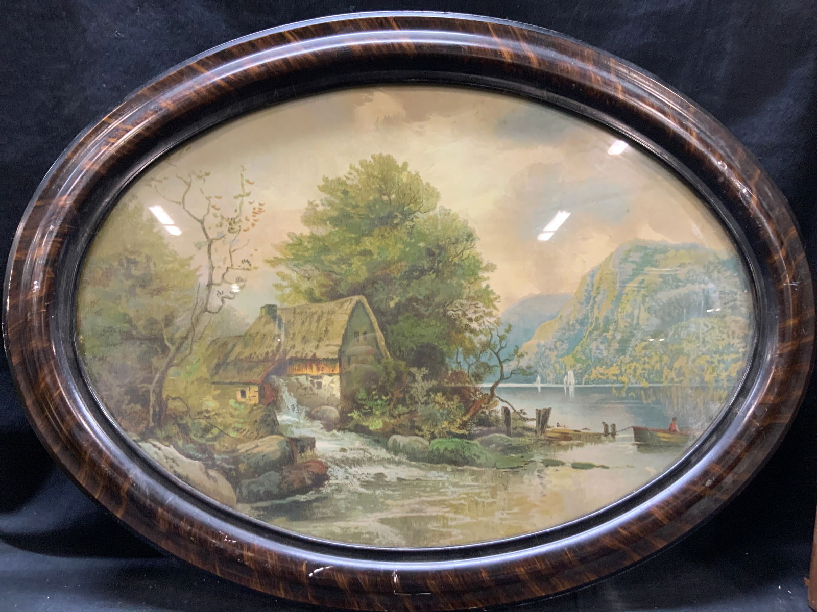 William Chandler Mill On Indiana Lake, Litho (1 of 7)