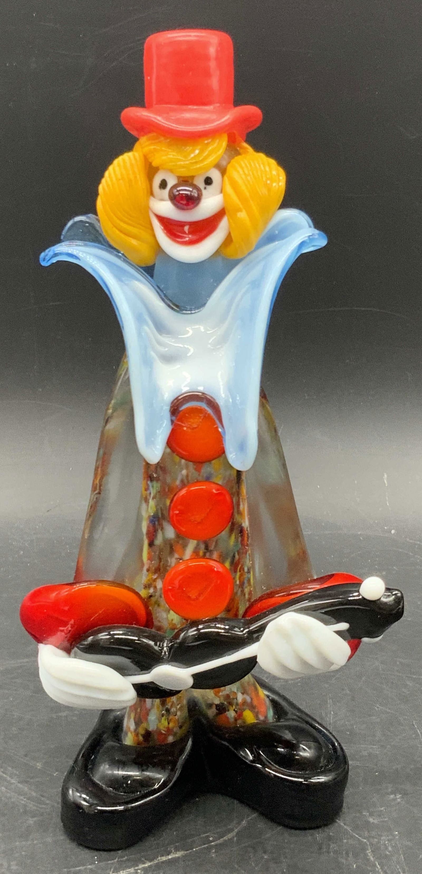 MURANO DESIGN Venezia Art Glass Clown Figural (1 of 9)