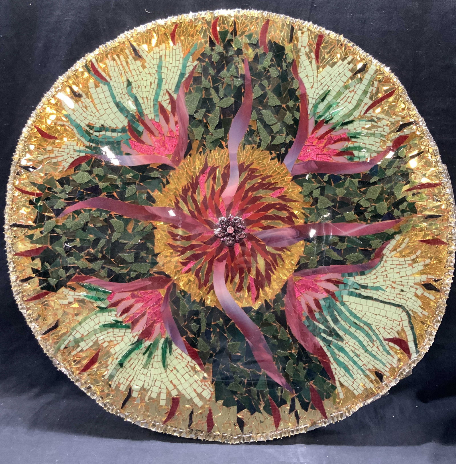 Glass Mosaic Art Panel 29 in (1 of 10)