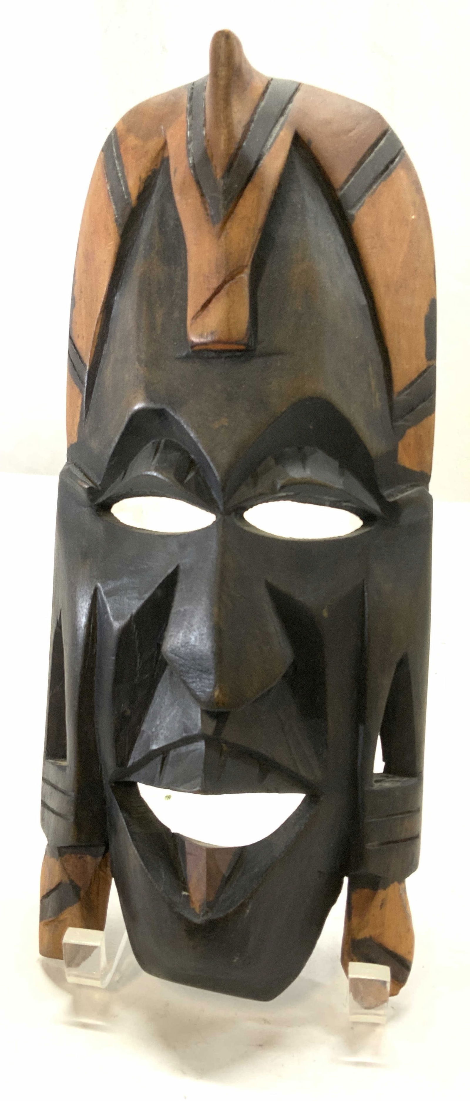 Hand Crafted African Wooden Face Mask, Kenya (1 of 6)