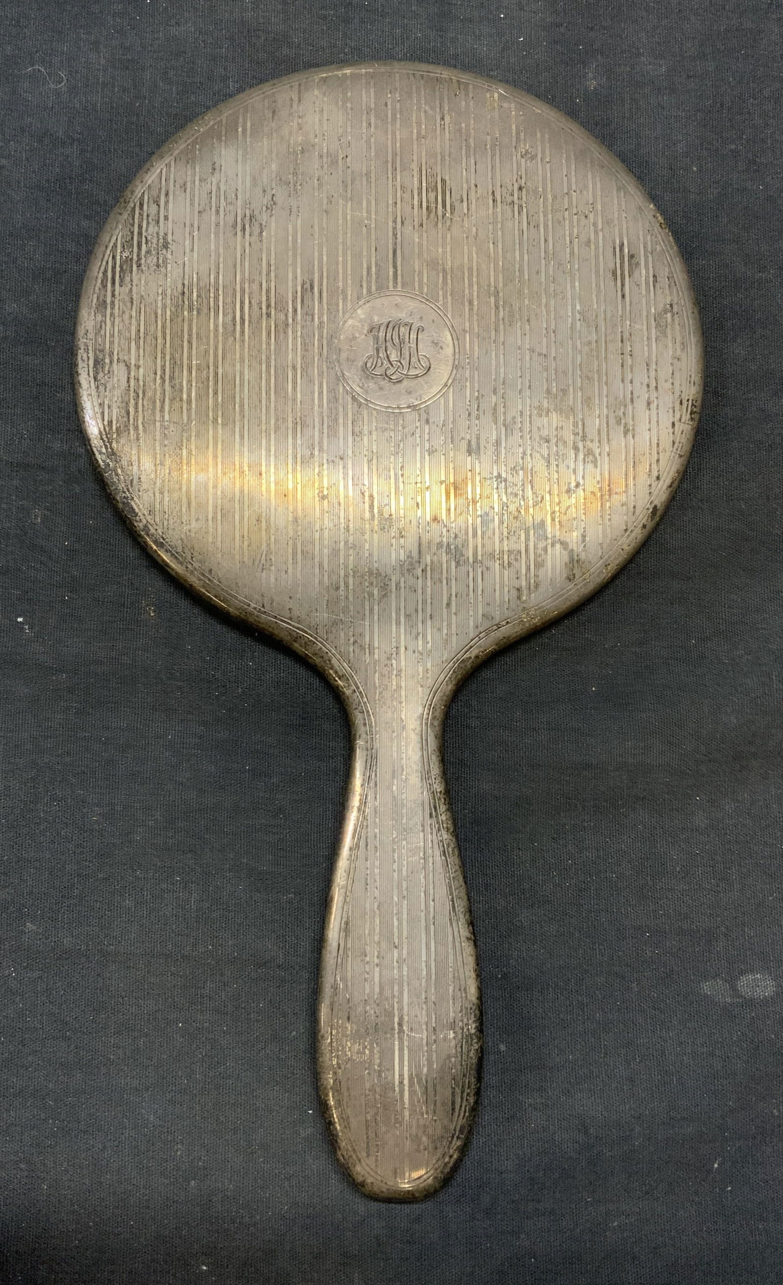 Vintage Silver Plated Hand Mirror (1 of 6)