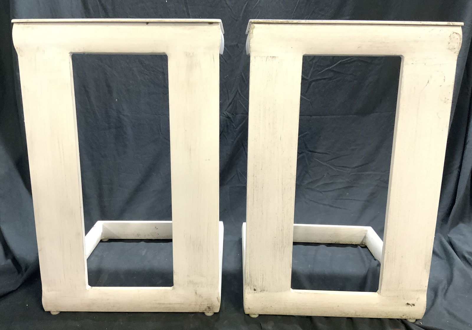 Pr Vintage Metal C Form Side Tables (1 of 10)